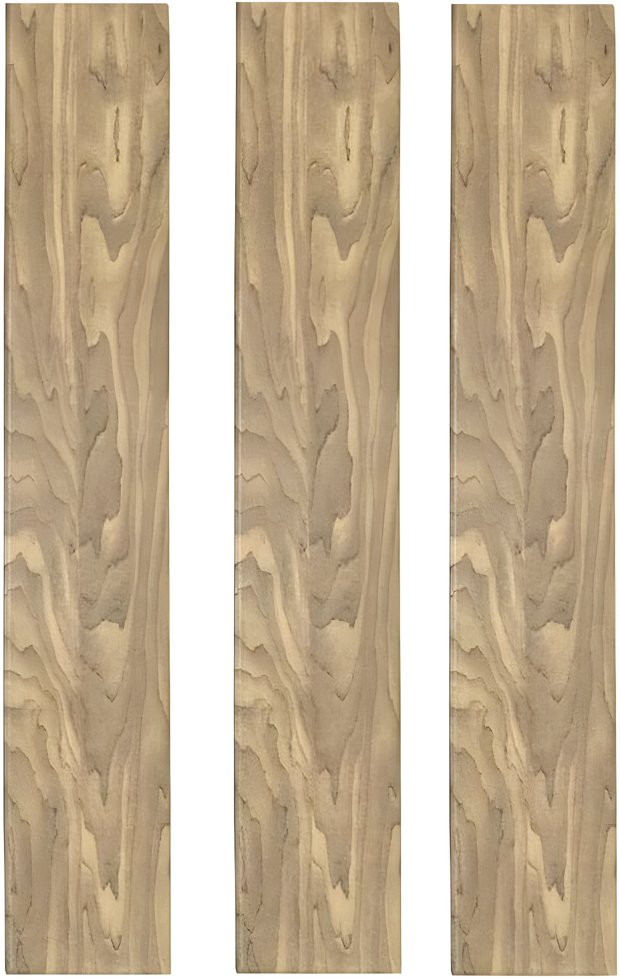 Foam Wood Glue-Up Ceiling Planks 39 in. x 6 in.