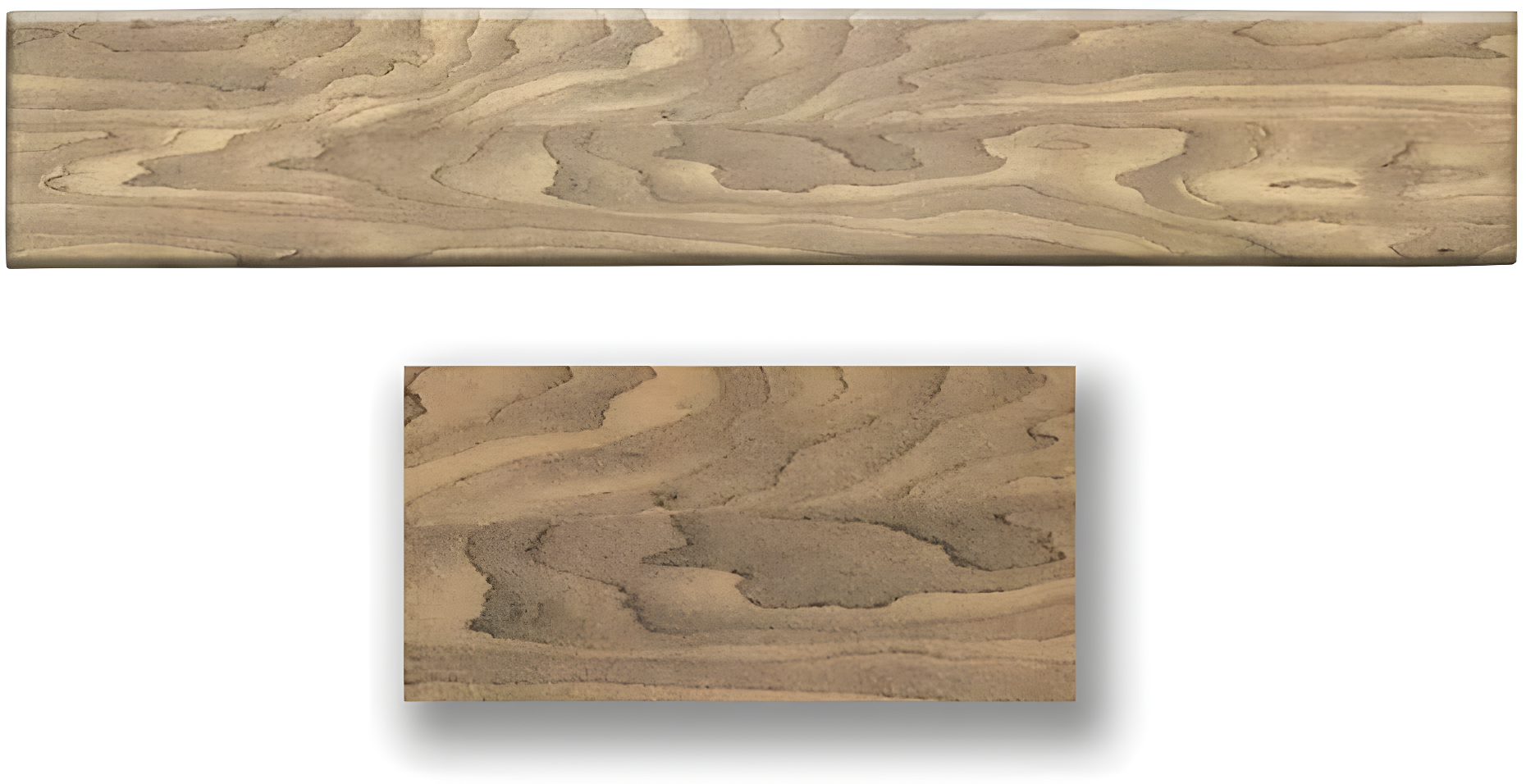Foam Wood Glue-Up Ceiling Planks 39 in. x 6 in.