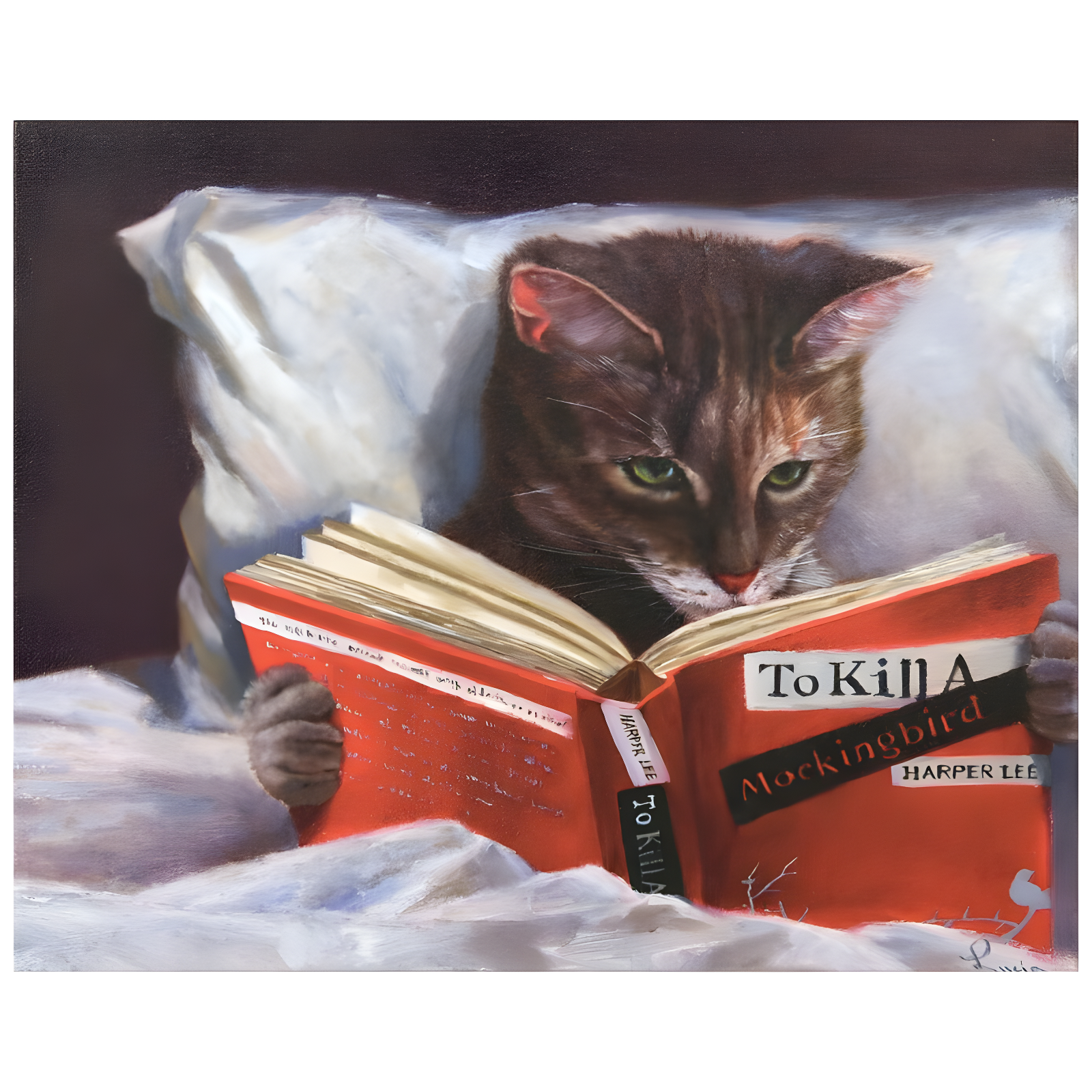 Winston Porter " Late Night Thriller " by Lucia Heffernan Painting Print