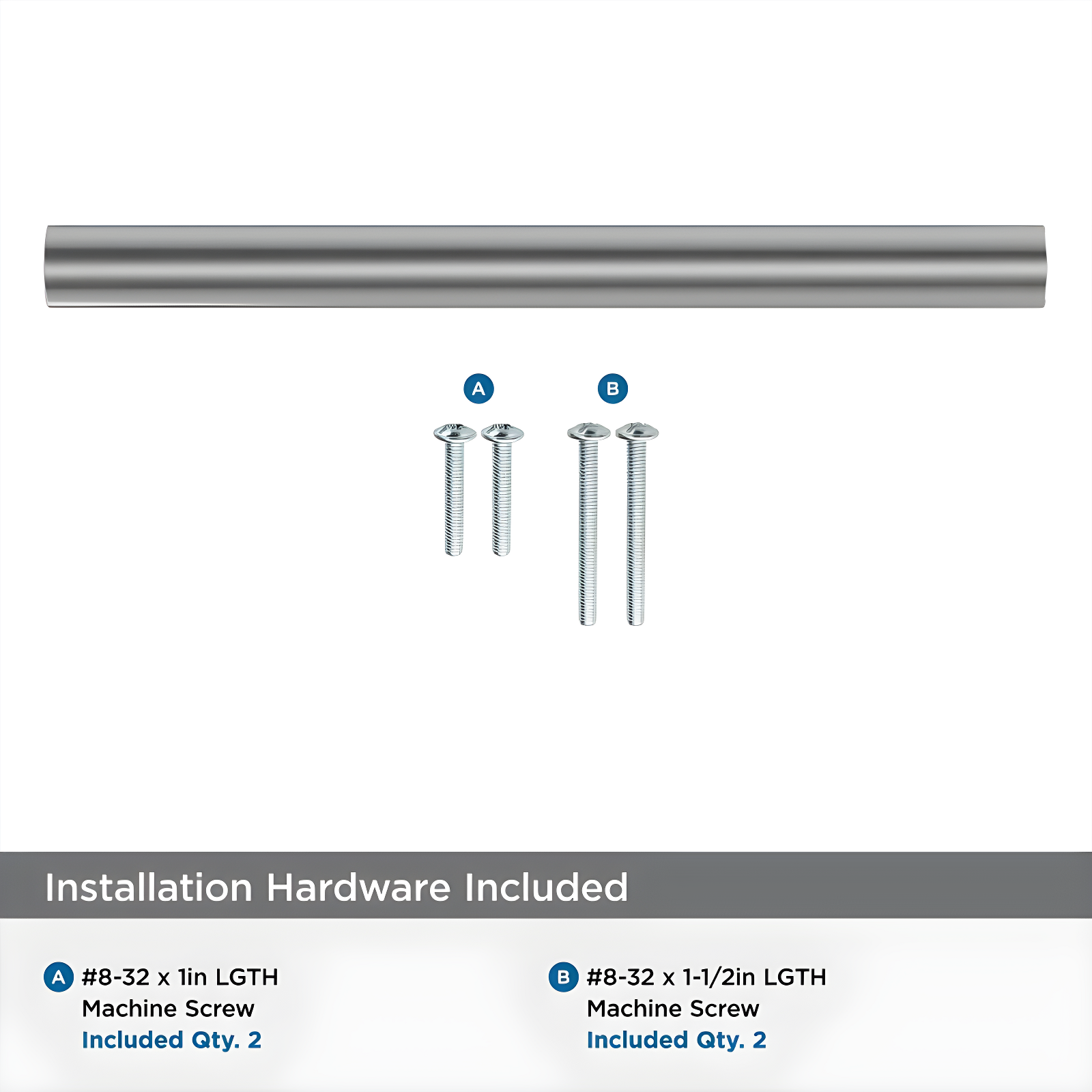 Versa 1/16" Center To Center Bar Pull