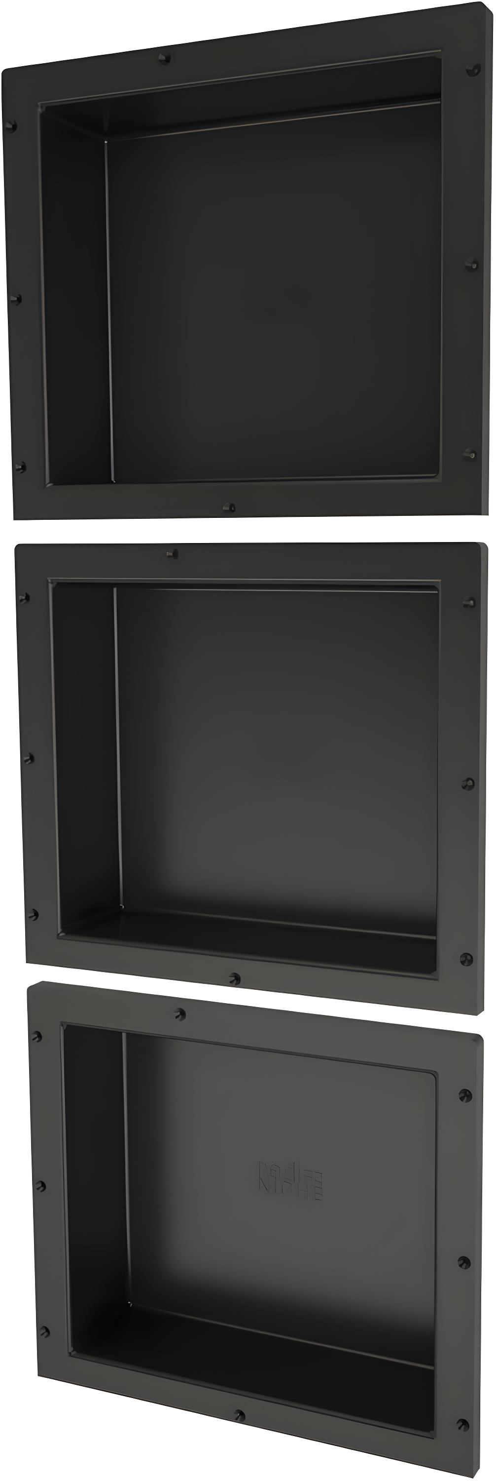 Tile Redi Triple Recessed Shelf