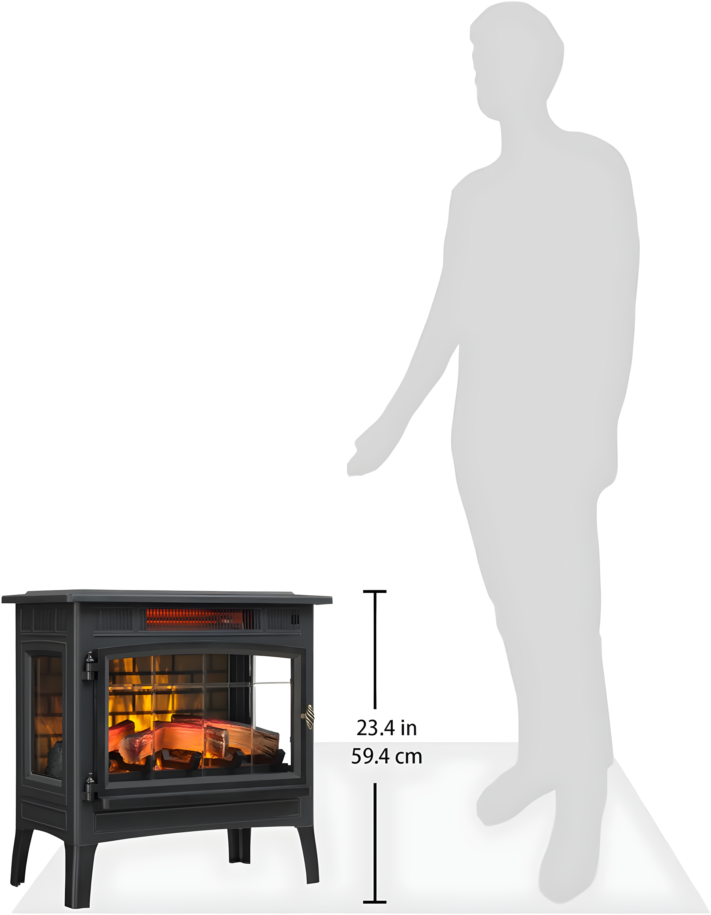 Duraflame 5010 3D Infrared Freestanding Stove