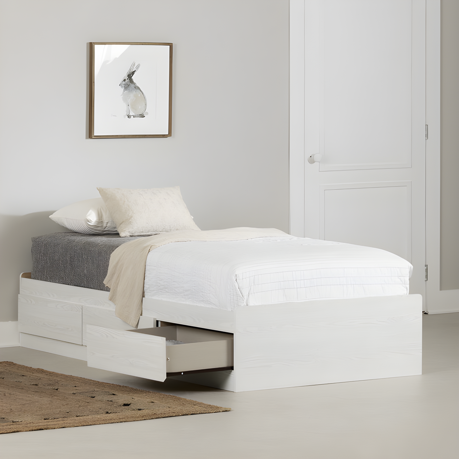 Hazen Twin 3 Drawer Mate's & Captain's Bed by South Side Living