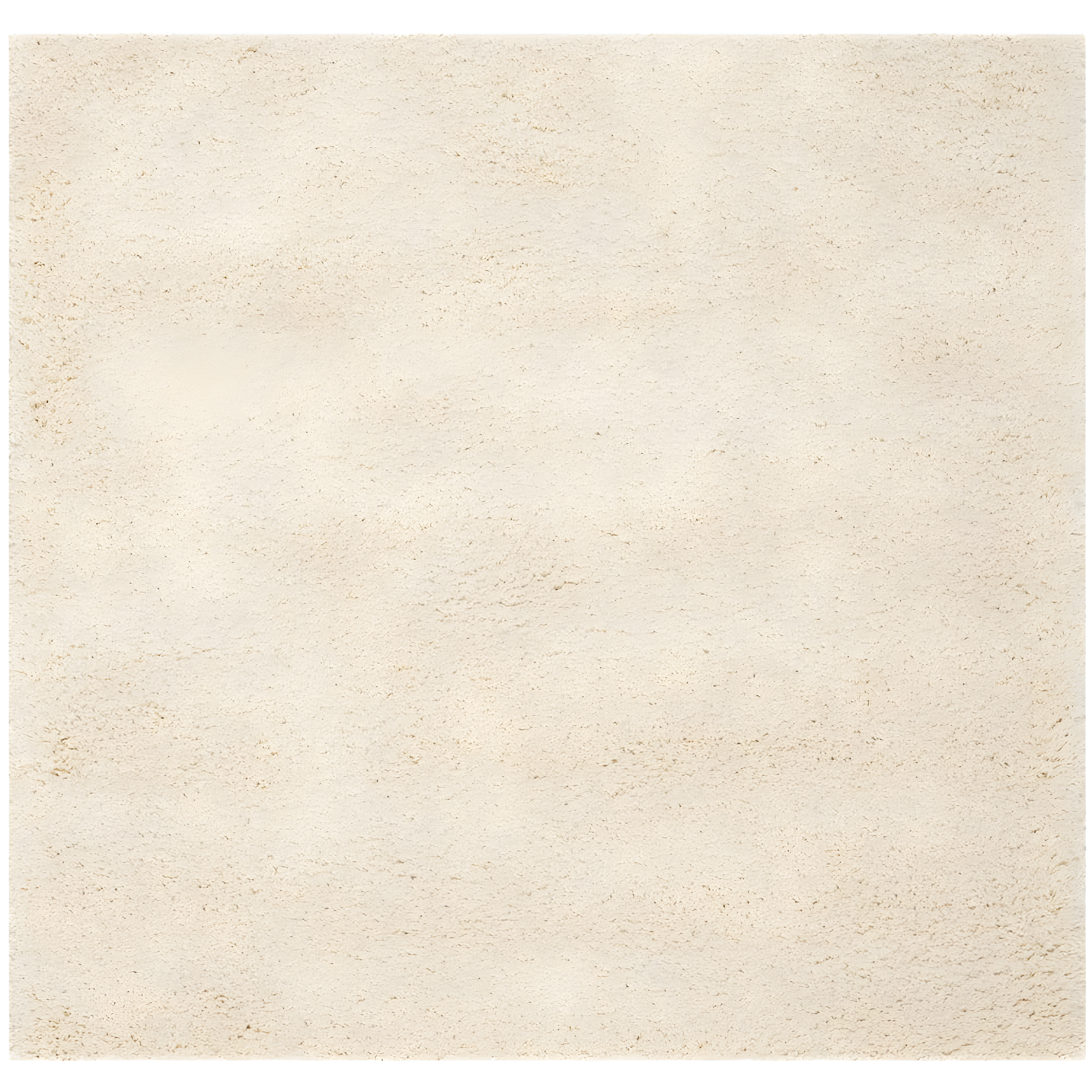 Shag SG151 Power Loomed Indoor Area Rug - Ivory - 4'x4' - Safavieh.