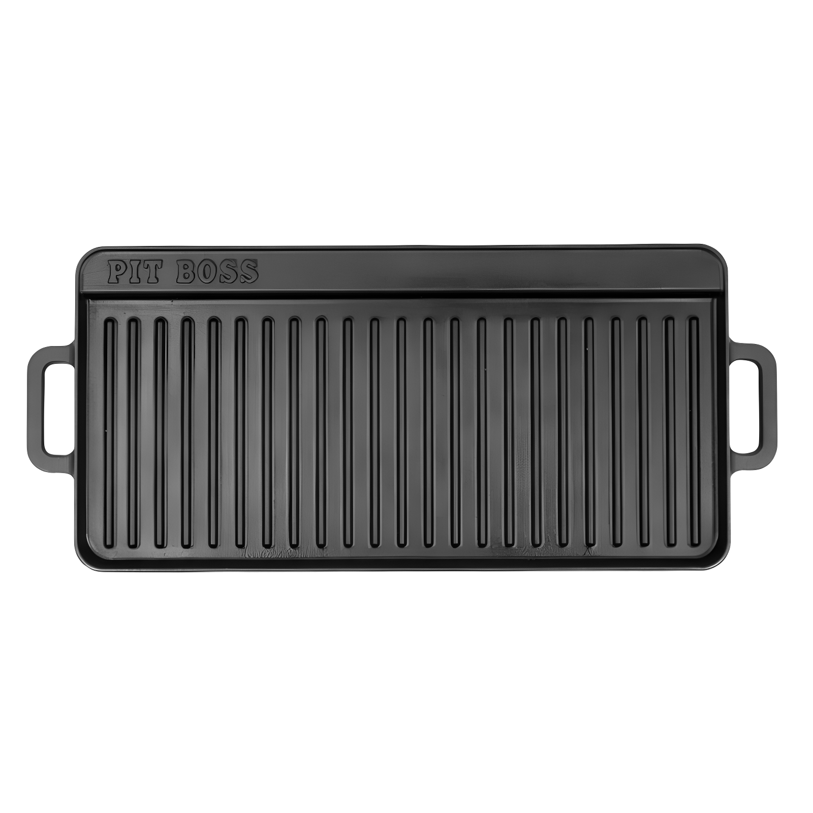 Pit Boss Pit Boss Cast Iron Rectangular Reversible Grill and Griddle Pan