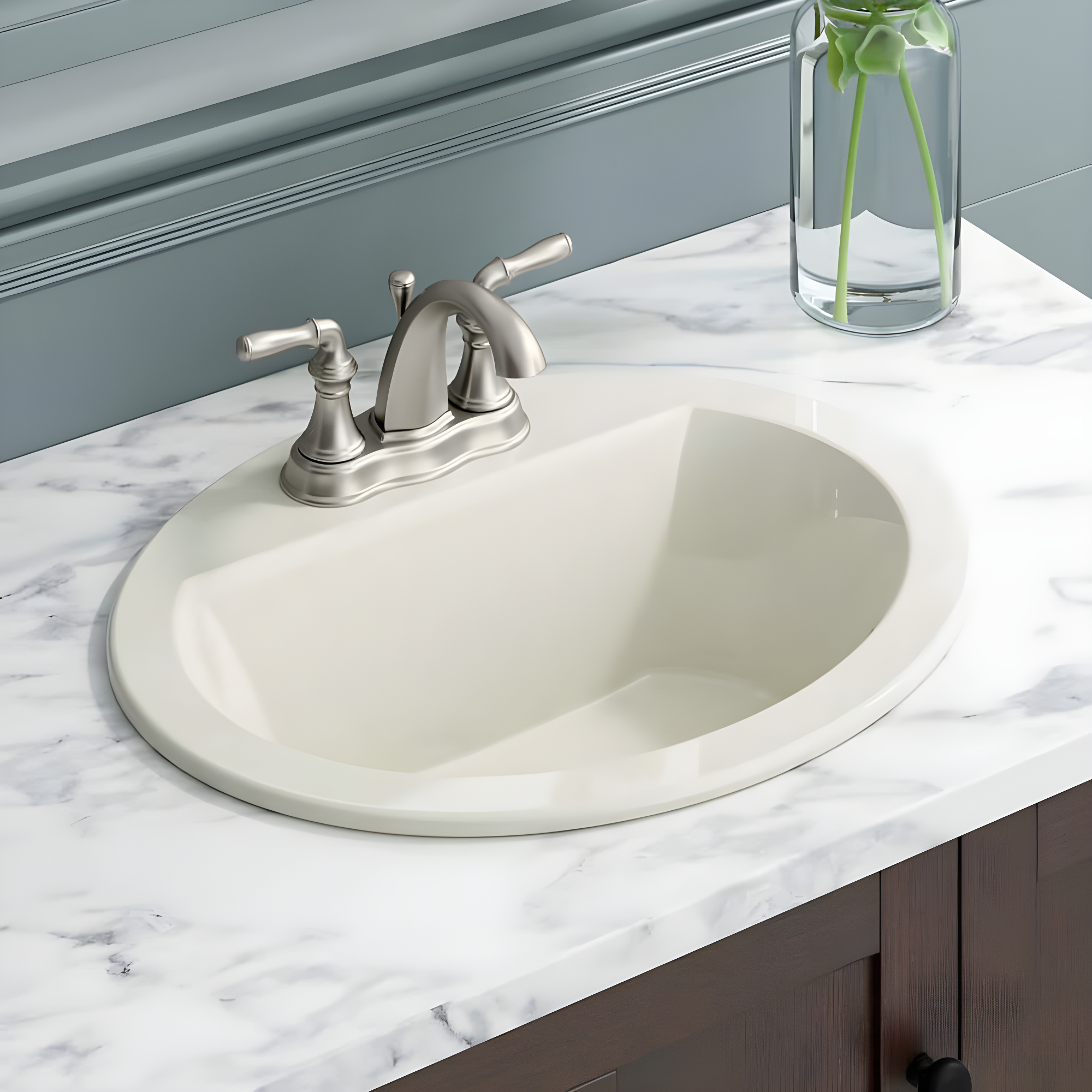 Kohler Devonshire Centerset Bathroom Sink Faucet, 1.2 gpm