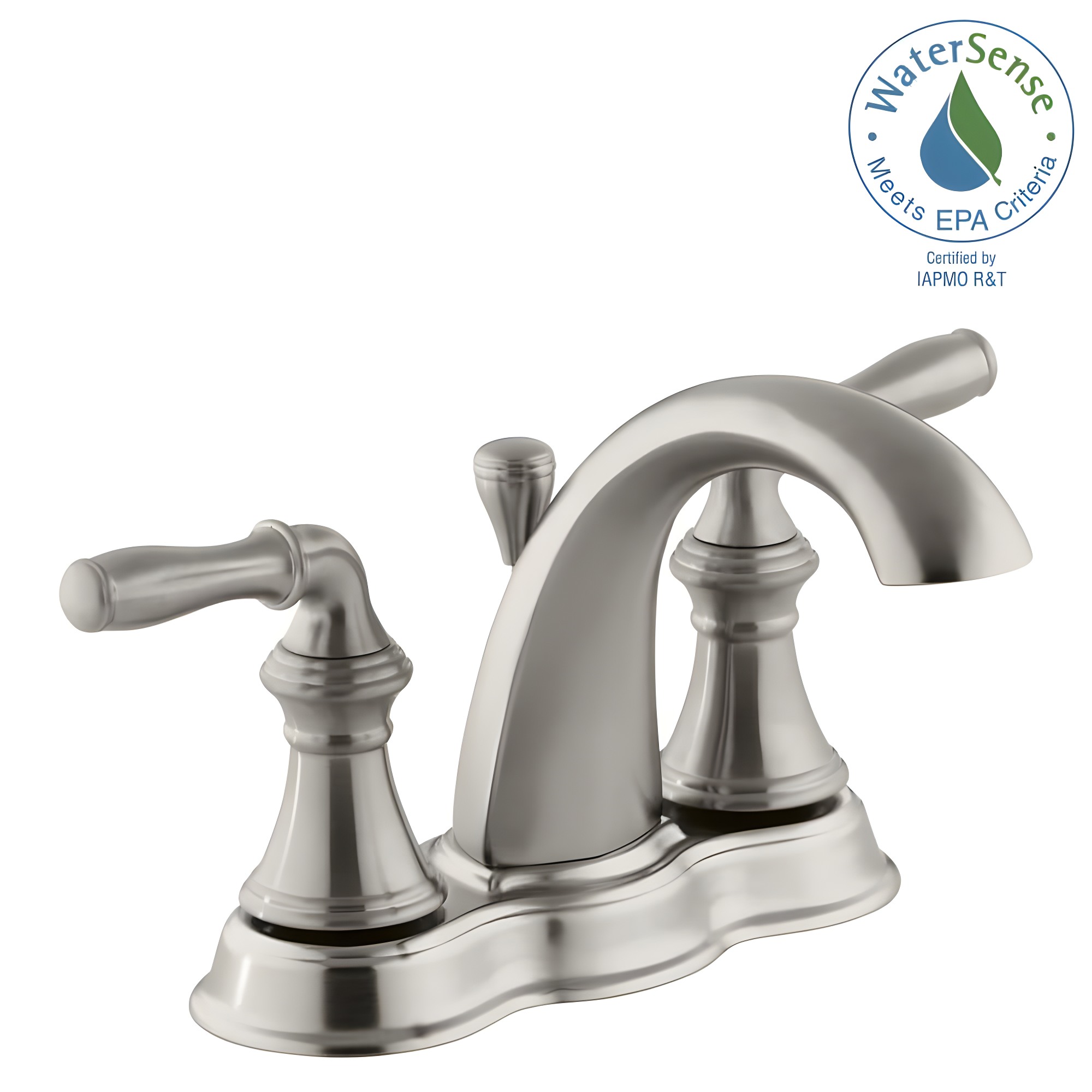 Kohler Devonshire Centerset Bathroom Sink Faucet, 1.2 gpm