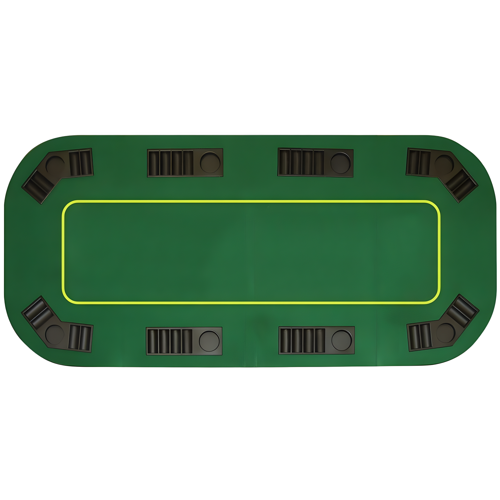 Trademark Global Trademark Global Wood Poker Table Cover