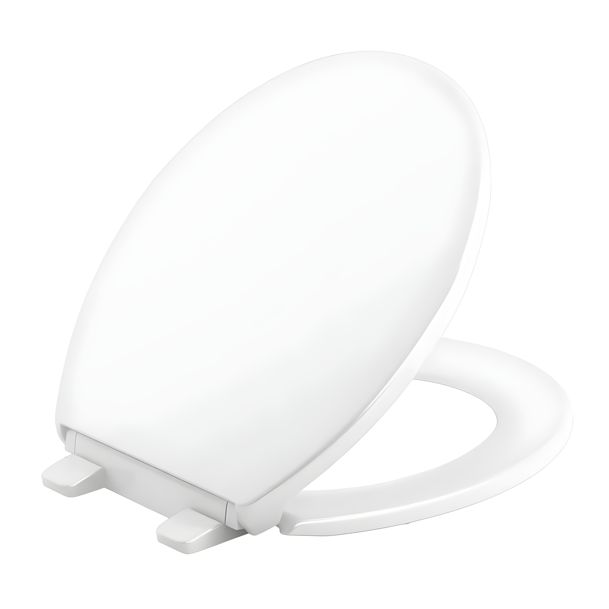 Kohler Brevia Quiet-Close Toilet Seat with Grip-Tight Bumpers and Quick-Attach Hardware
