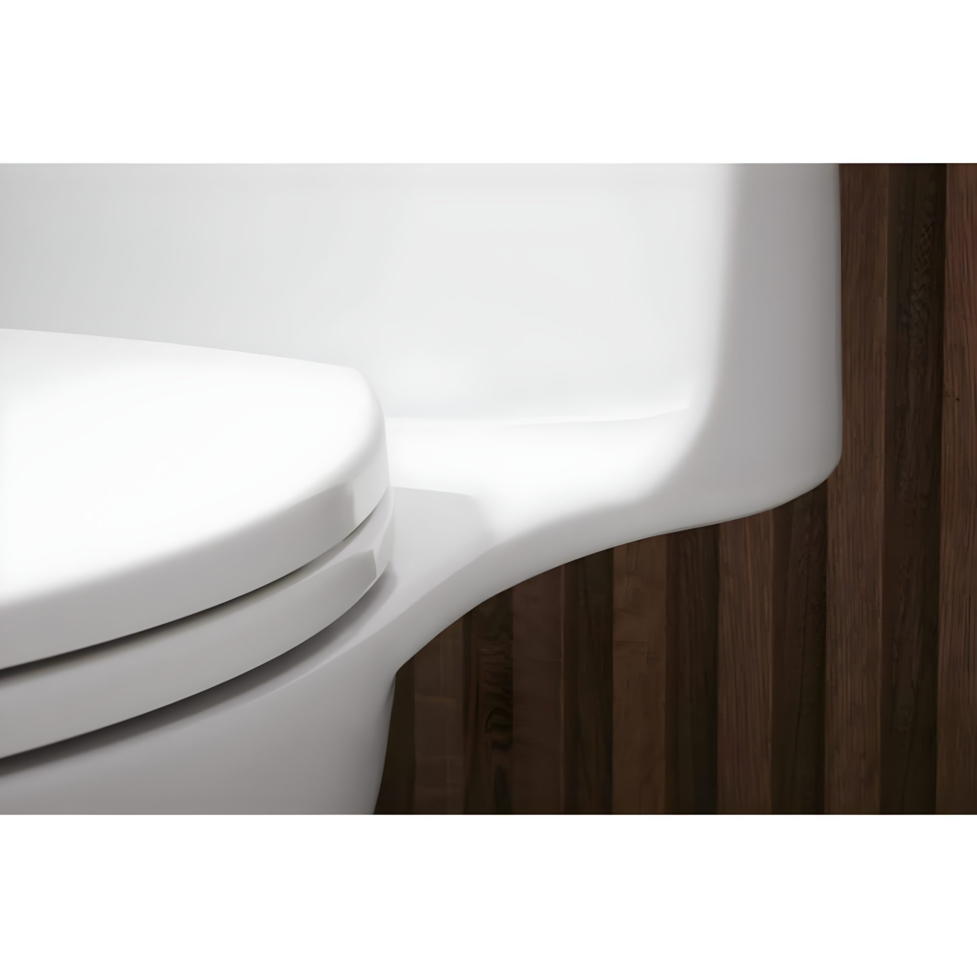 Kohler Brevia Quiet-Close Toilet Seat with Grip-Tight Bumpers and Quick-Attach Hardware