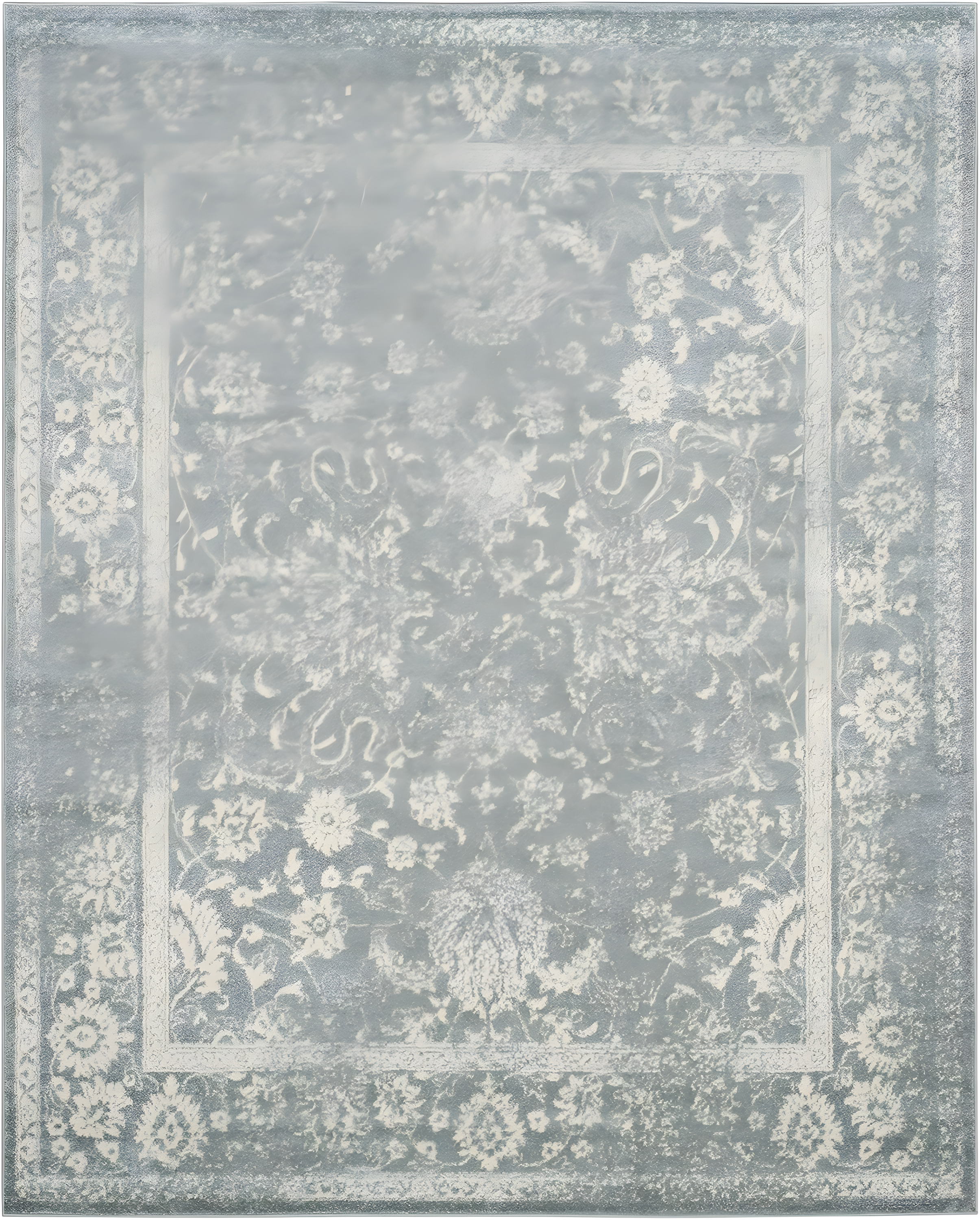 Adirondack ADR109 Machine Made Indoor Area Rug - Slate/Ivory - 10'x14' - Safavieh