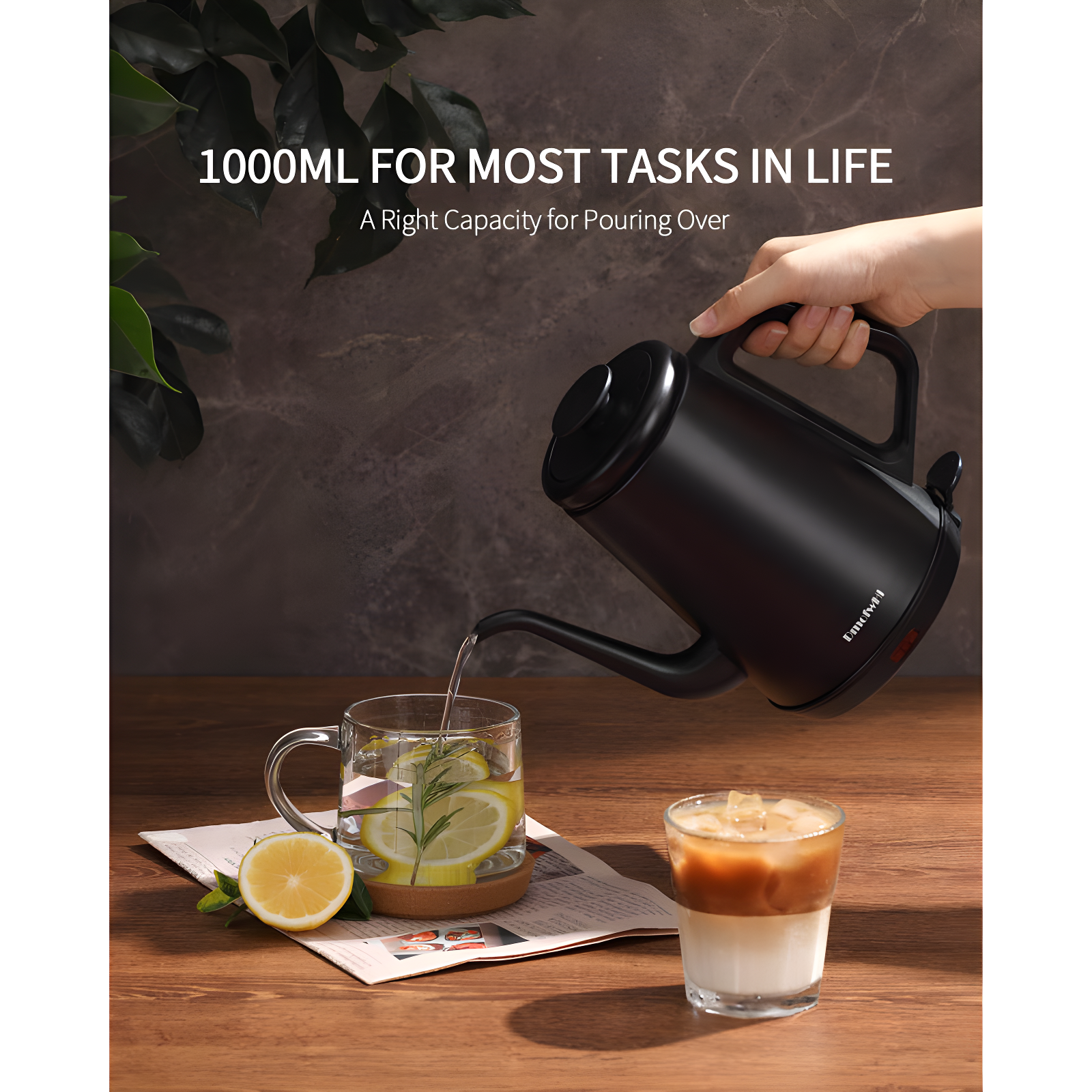 SEGUIRA SEGUIRA Stainless Steel Electric Tea Kettle