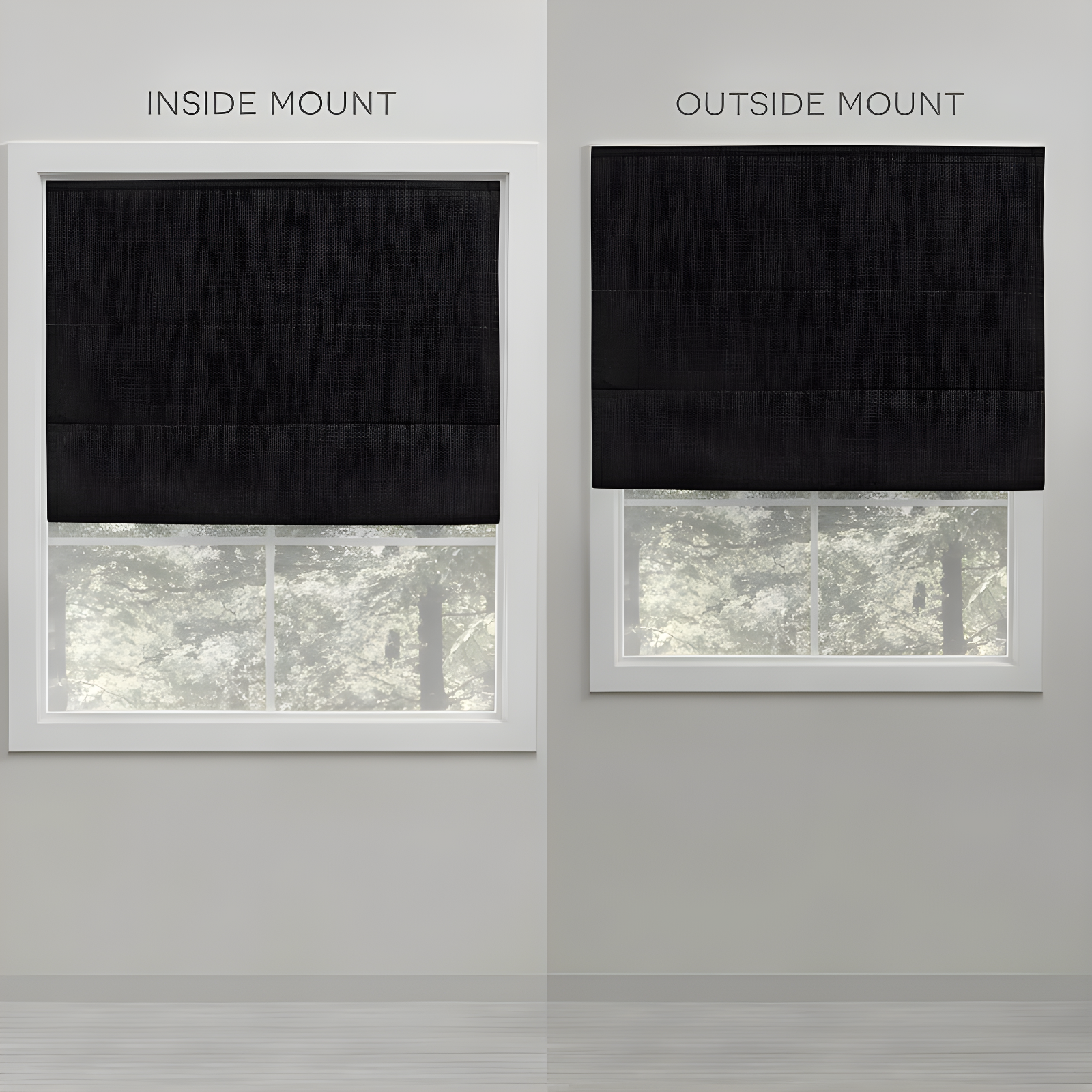 Amalgamated Textiles Exclusive Home Acadia 100% Blackout Roman Shade