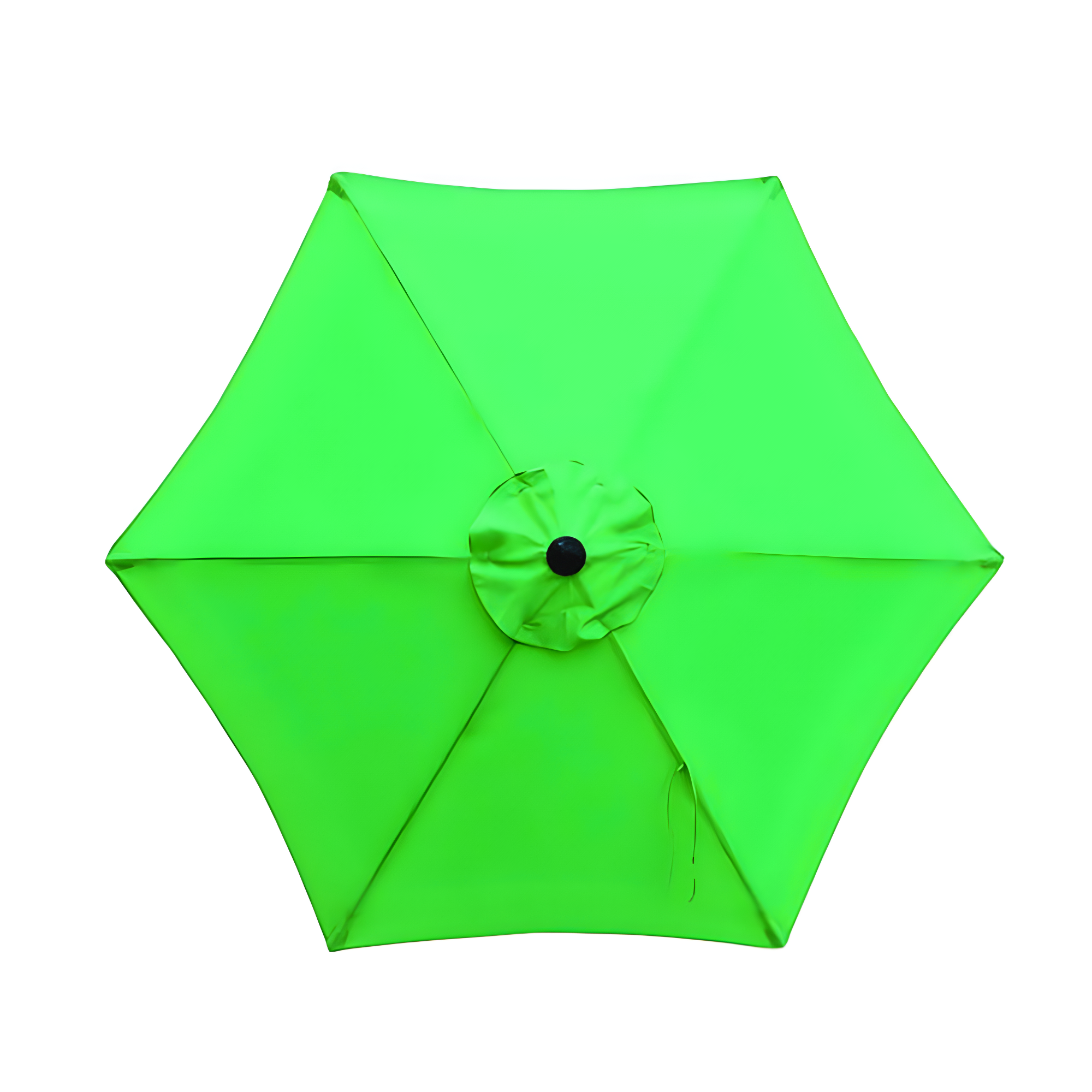 Living Accents 7.5' Green Patio Market Umbrella