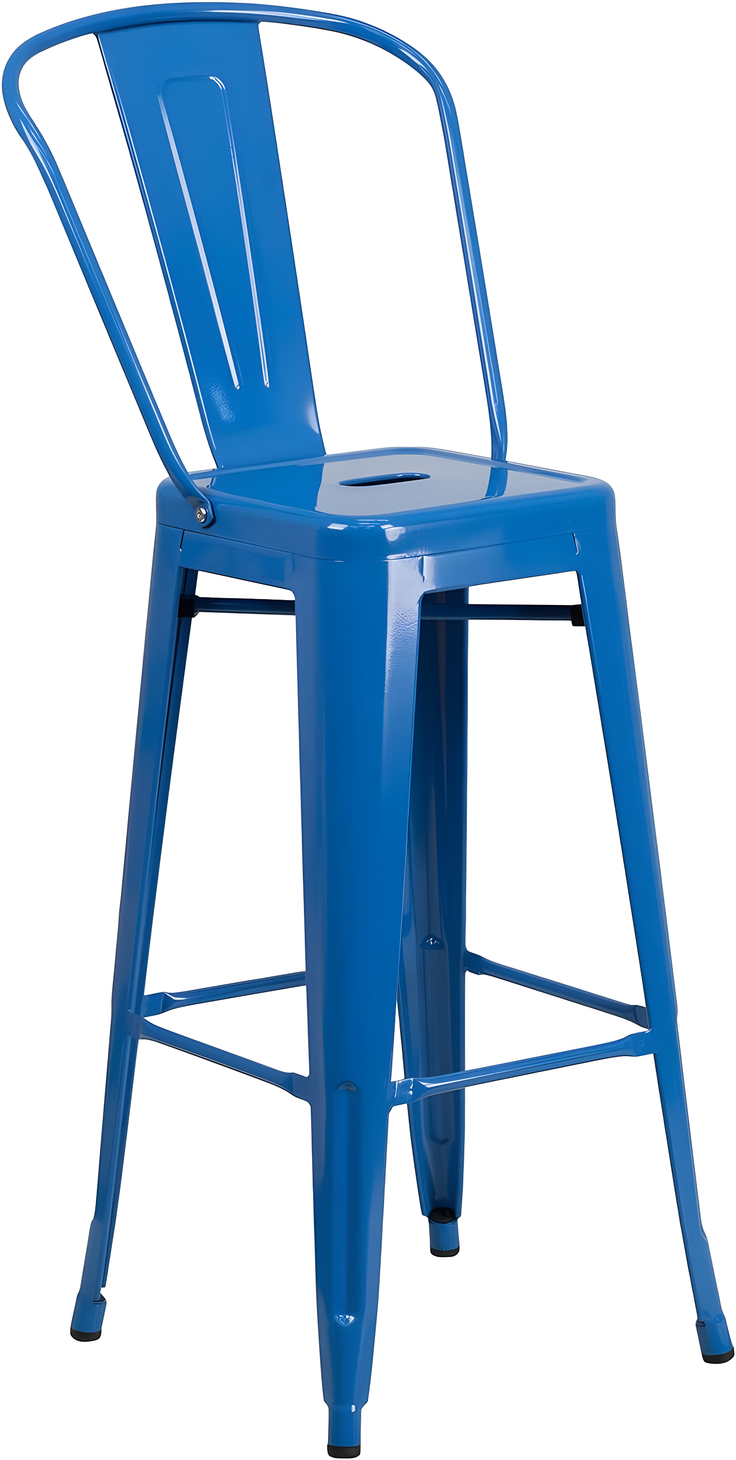 Flash Furniture Metal Outdoor Stool