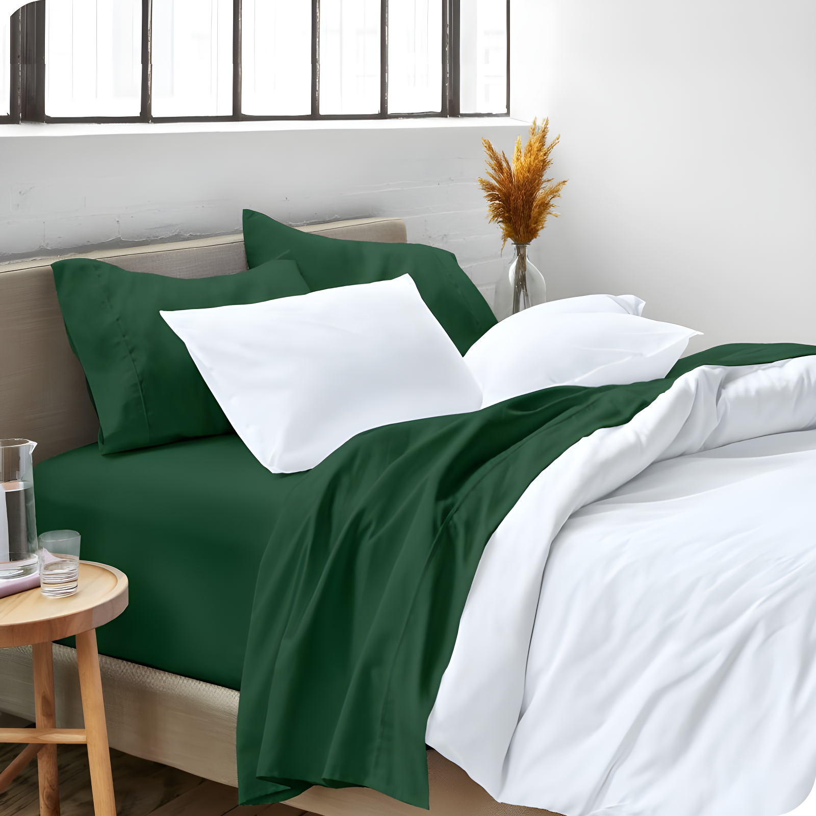 Bare Home Ultra-Soft Microfiber Sheet Set