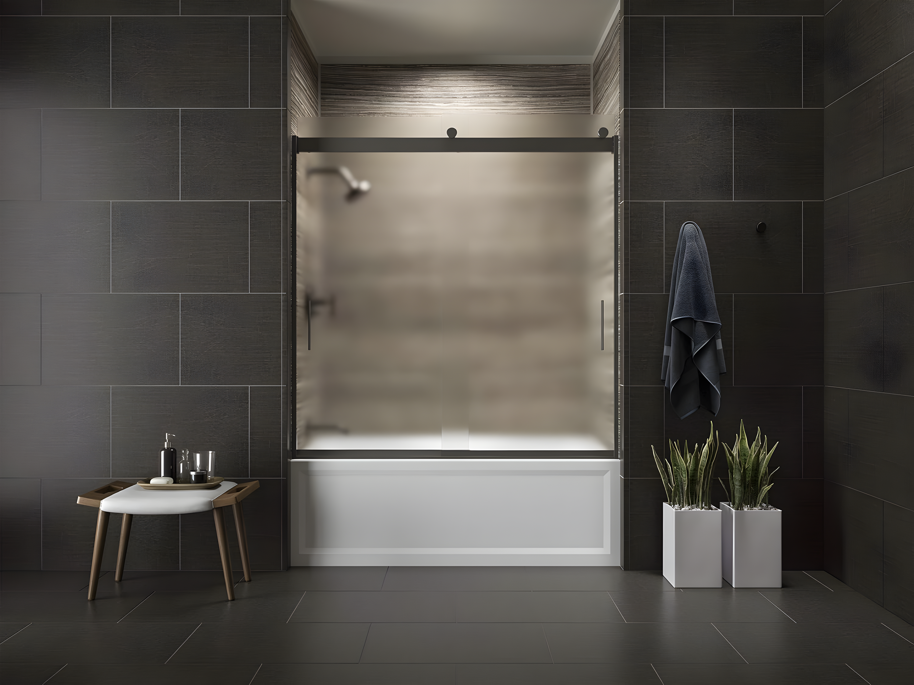 Archer® 60" x 32" Acrylic Alcove Soaking Bathtub with Comfort Depth