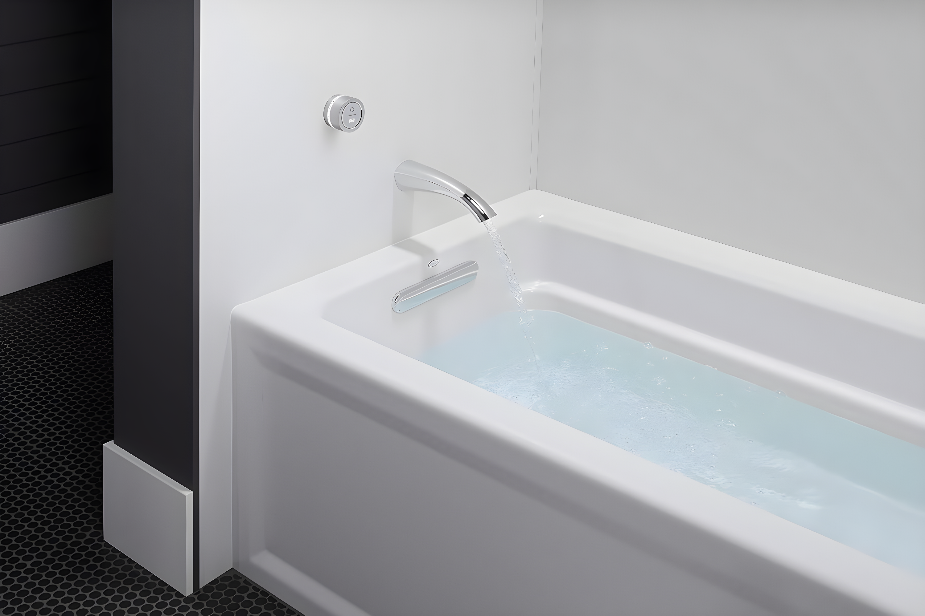 Archer® 60" x 32" Acrylic Alcove Soaking Bathtub with Comfort Depth
