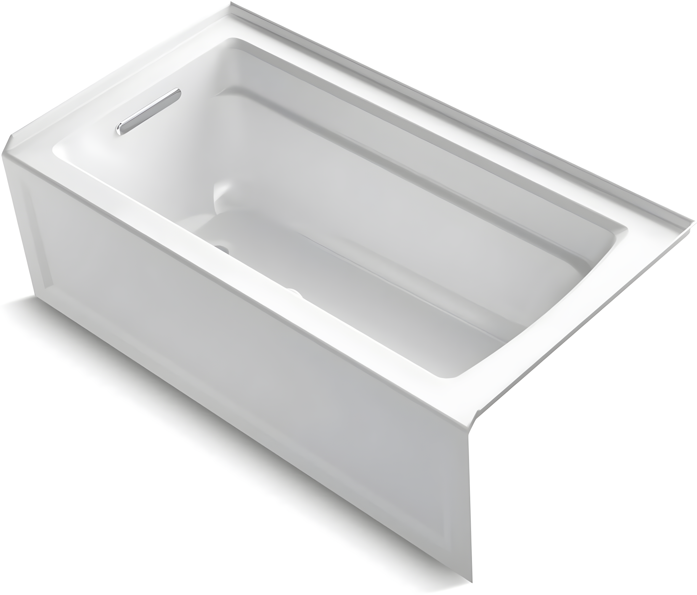 Archer® 60" x 32" Acrylic Alcove Soaking Bathtub with Comfort Depth