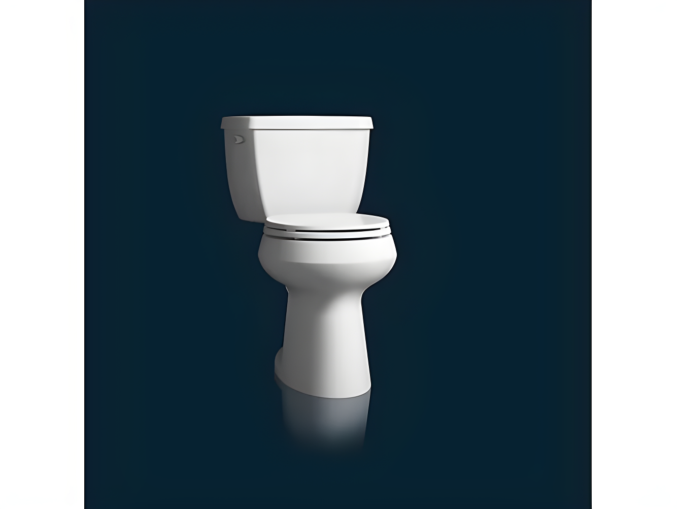 Kohler Brevia Quiet-Close Toilet Seat with Grip-Tight Bumpers and Quick-Attach Hardware