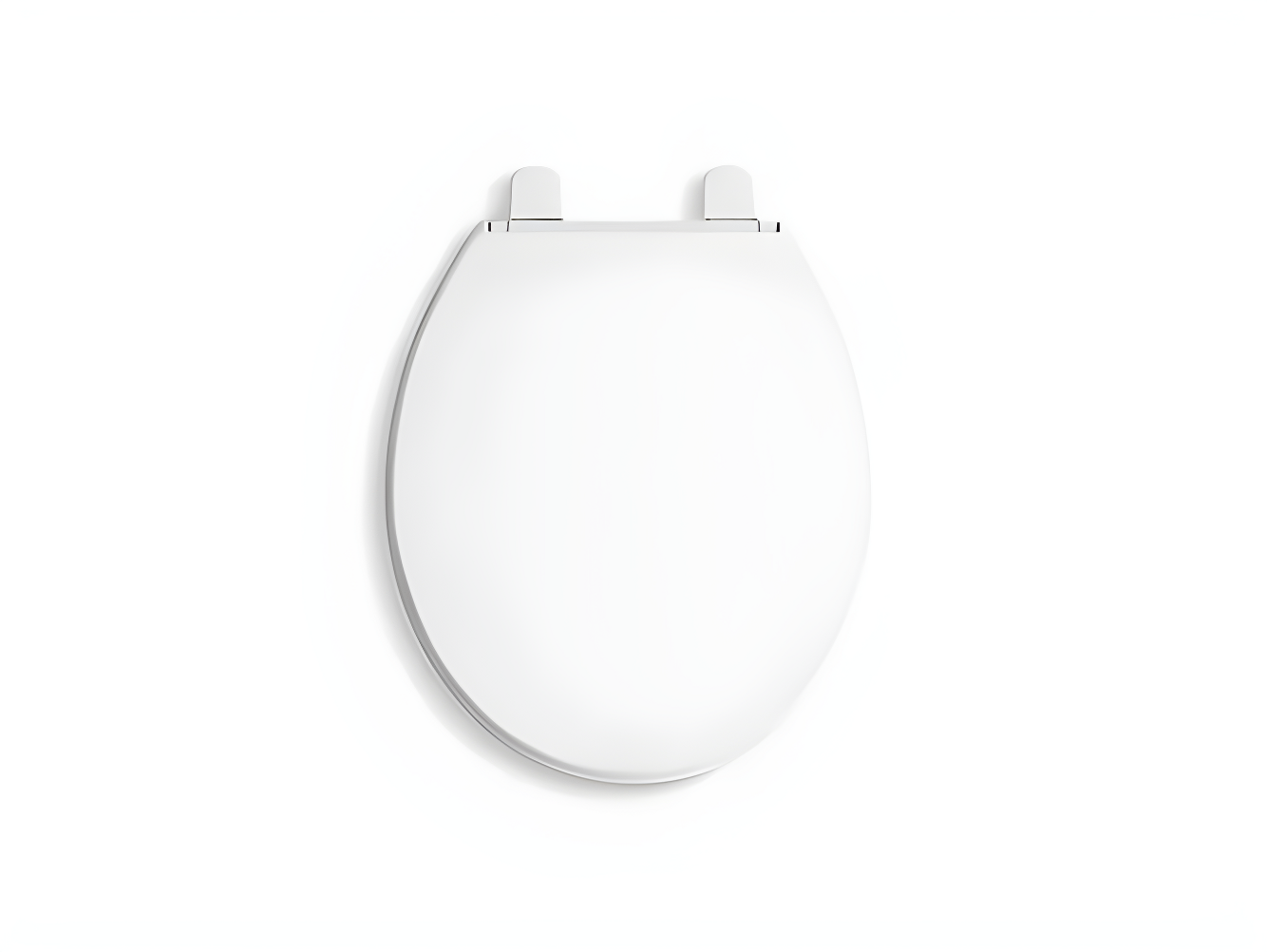 Kohler Brevia Quiet-Close Toilet Seat with Grip-Tight Bumpers and Quick-Attach Hardware