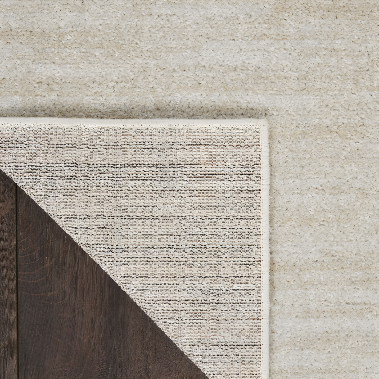 Nourison Essentials Easy Care Indoor Outdoor Area Rug - Ivory Beige 5' x 7'
