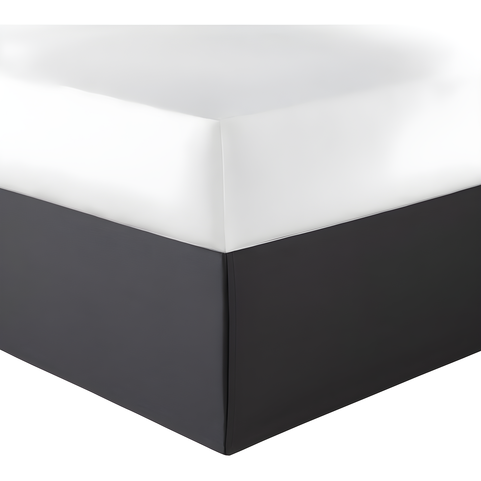 Nautica Solid Bedskirt 100% Cotton Fitted 15" Bed Skirt