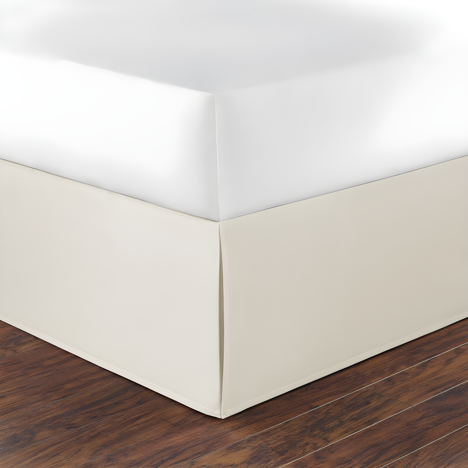 Nautica Solid Bedskirt 100% Cotton Fitted 15" Bed Skirt