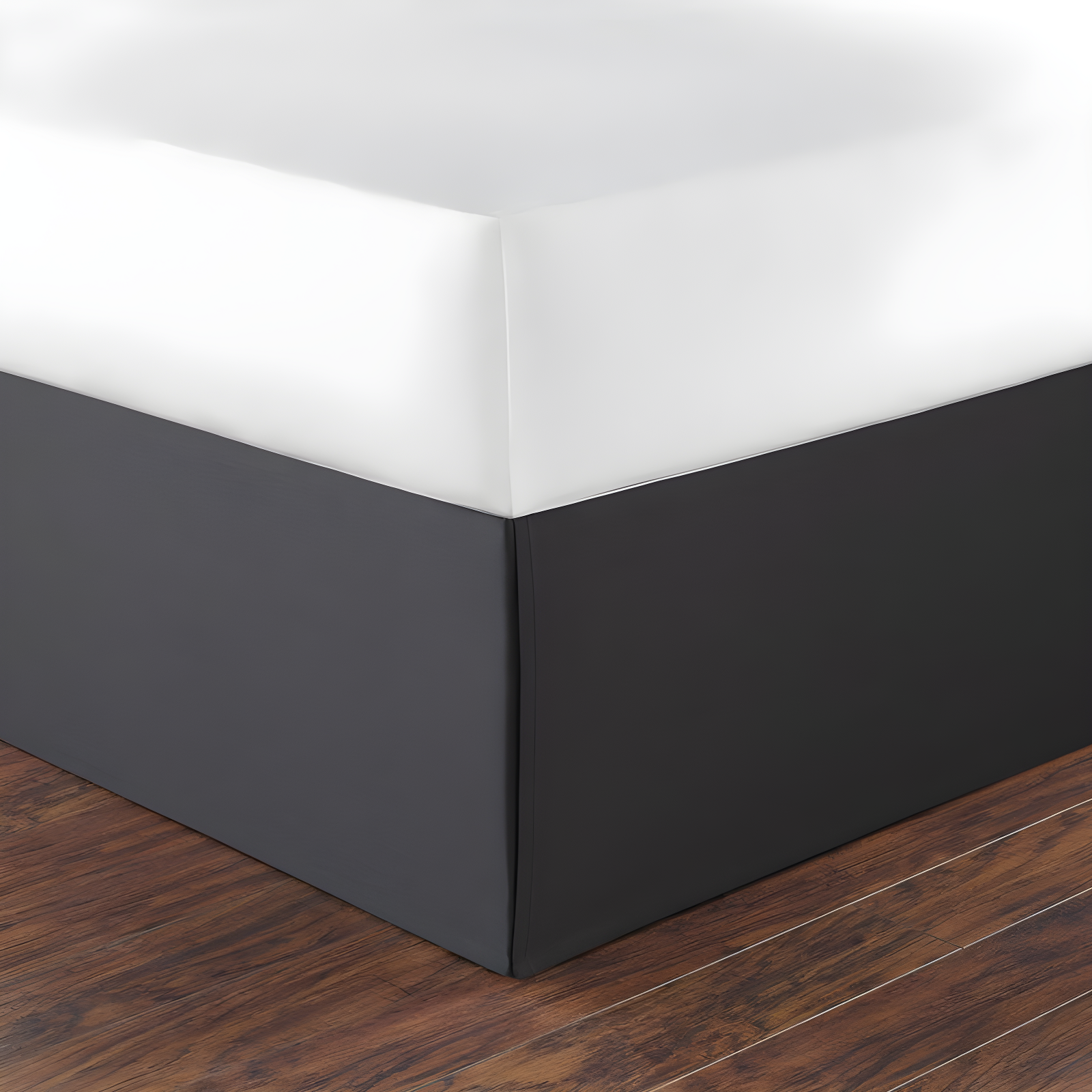 Nautica Solid Bedskirt 100% Cotton Fitted 15" Bed Skirt