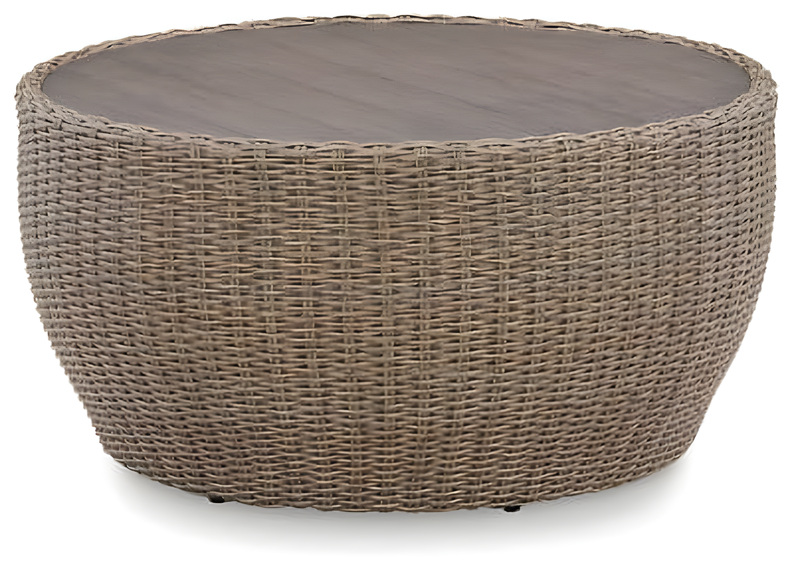 Signature Design by Ashley Casual Danson Outdoor Coffee Table  Beige