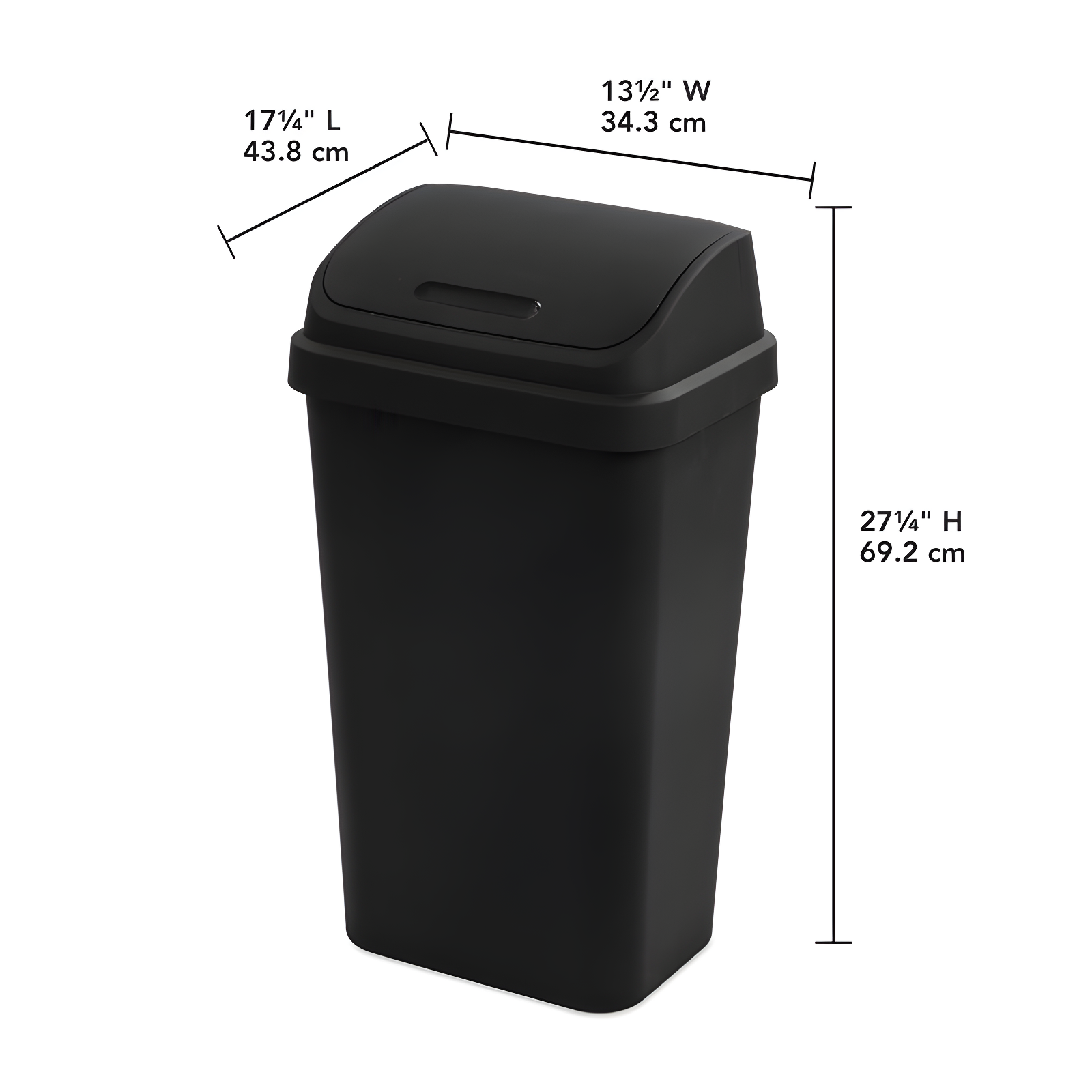 Sterilite 13 Gallon Swing Top Trash Can & Reviews | Wayfair