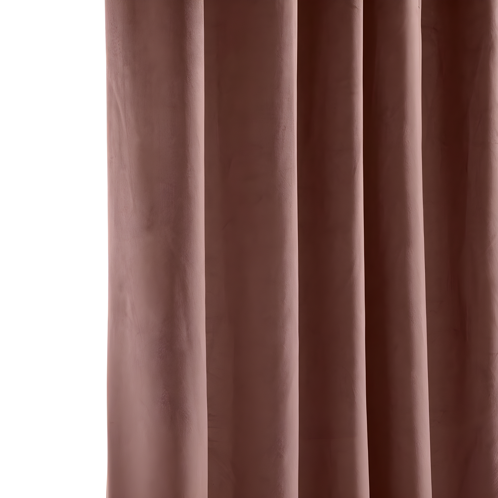 HPD Half Price Drapes Wild Rose Heritage Plush Velvet Room Darkening Curtains for Bedroom & Living Room Curtains (1 Panel), Window Curtains 84 inches long, Extra Wide Curtains & Drapes, 100W X 84L