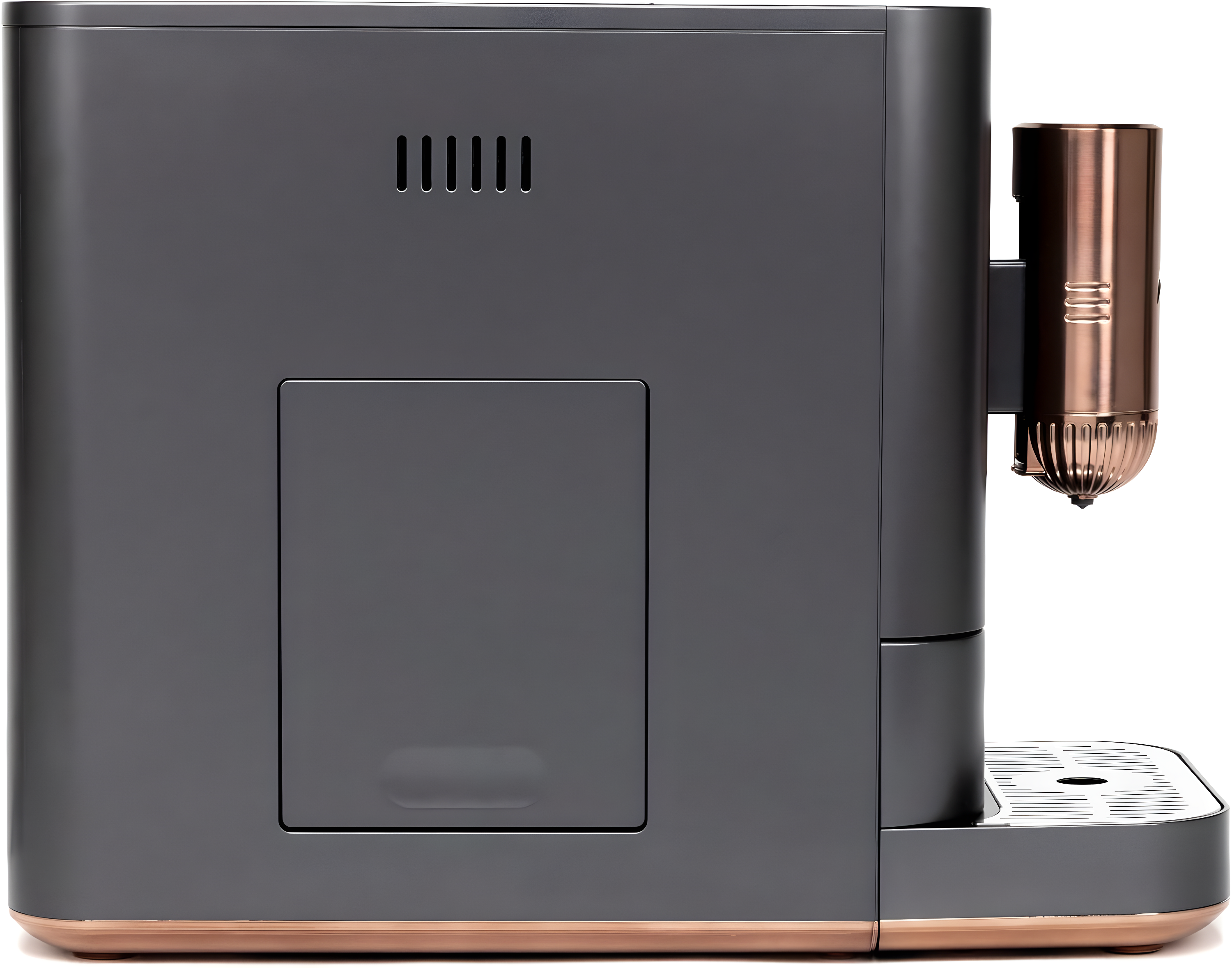 Café Affetto Automatic Espresso Machine | Brew in 90 Seconds | 20 Bar Pump Pressure for Balanced Extraction | Five Adjustable Grind Size Levels | WiFi Connected for Drink Customization | Matte Black