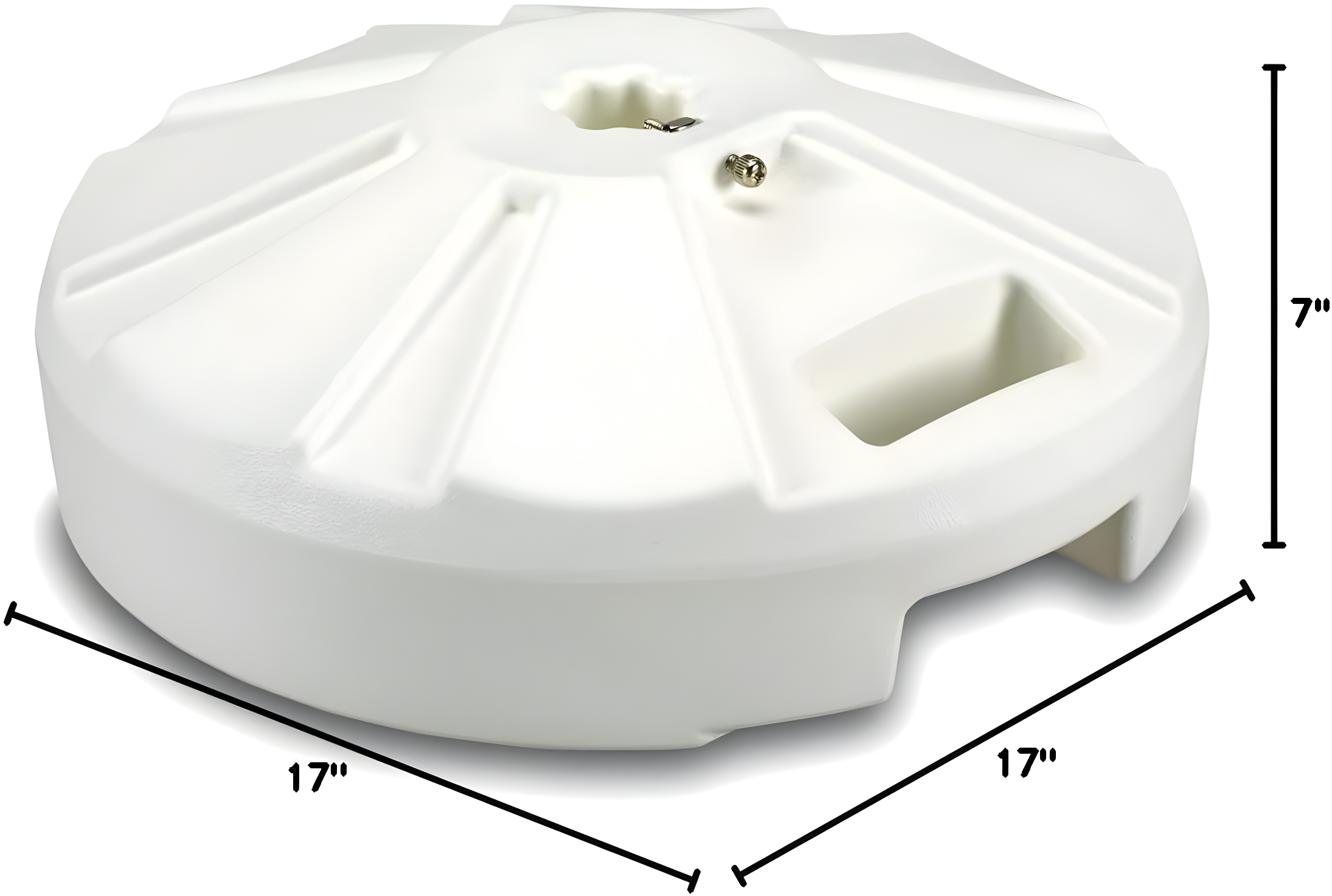 3 Lb. Resin Umbrella Base
