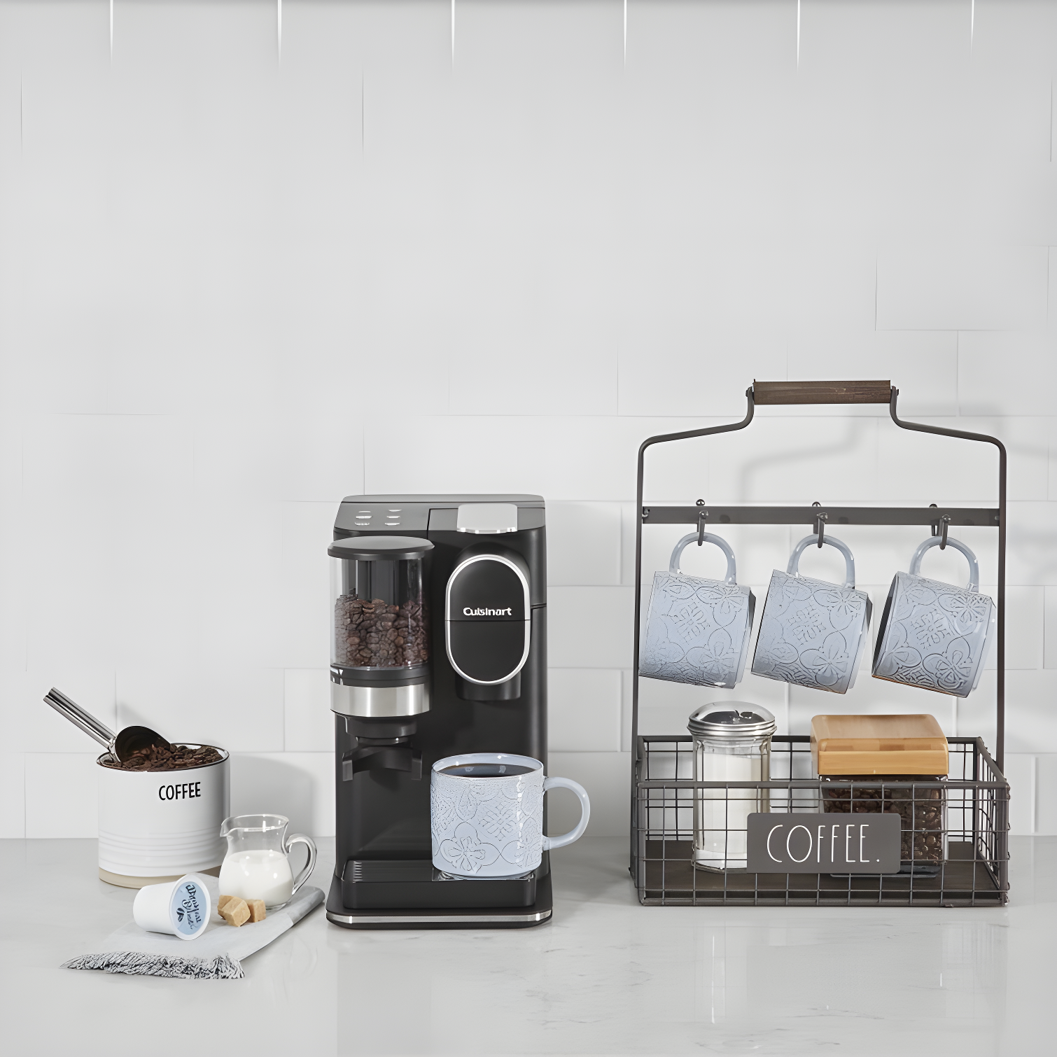 Cuisinart ® Grind & Brew ™ Single-Serve Coffee Maker