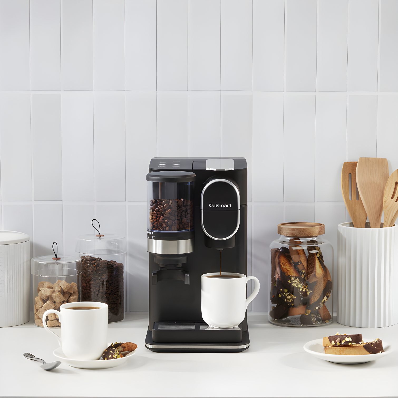 Cuisinart ® Grind & Brew ™ Single-Serve Coffee Maker
