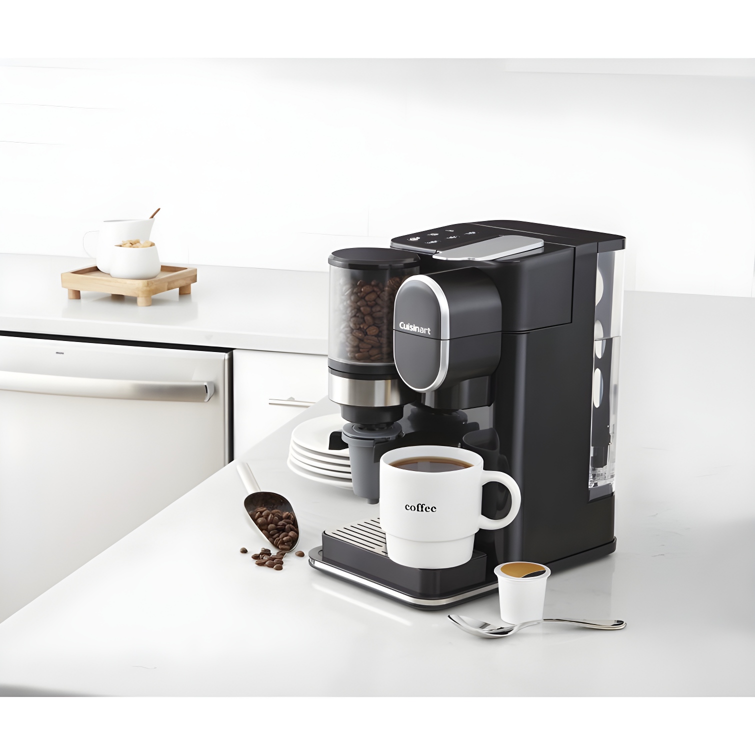 Cuisinart ® Grind & Brew ™ Single-Serve Coffee Maker
