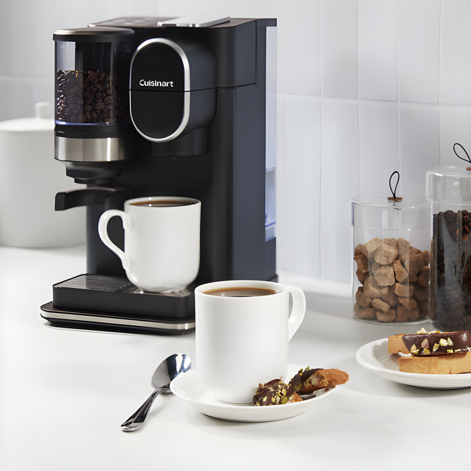 Cuisinart ® Grind & Brew ™ Single-Serve Coffee Maker