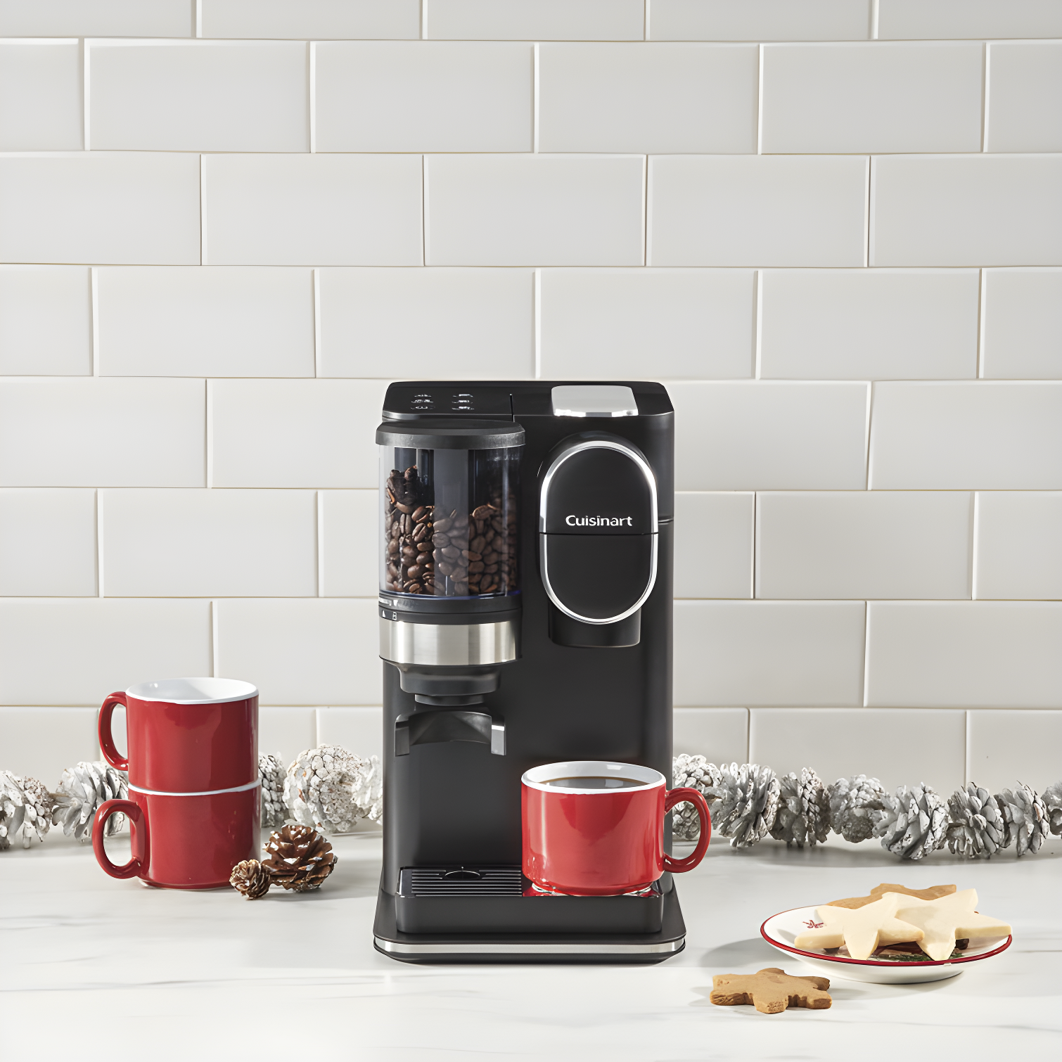 Cuisinart ® Grind & Brew ™ Single-Serve Coffee Maker