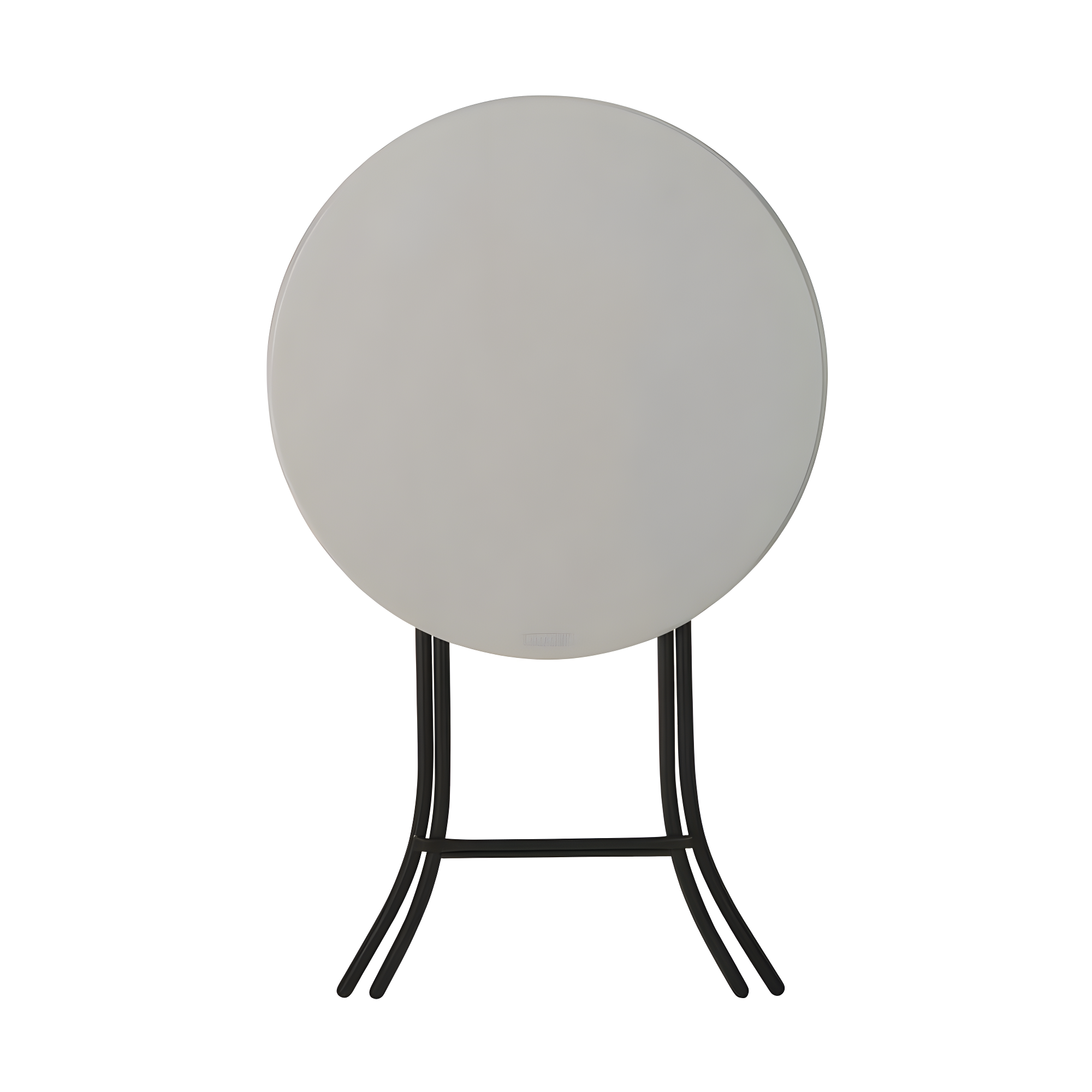 Lifetime 33 inch Round Bistro Table, Indoor/Outdoor Light Commercial, Almond (80362)