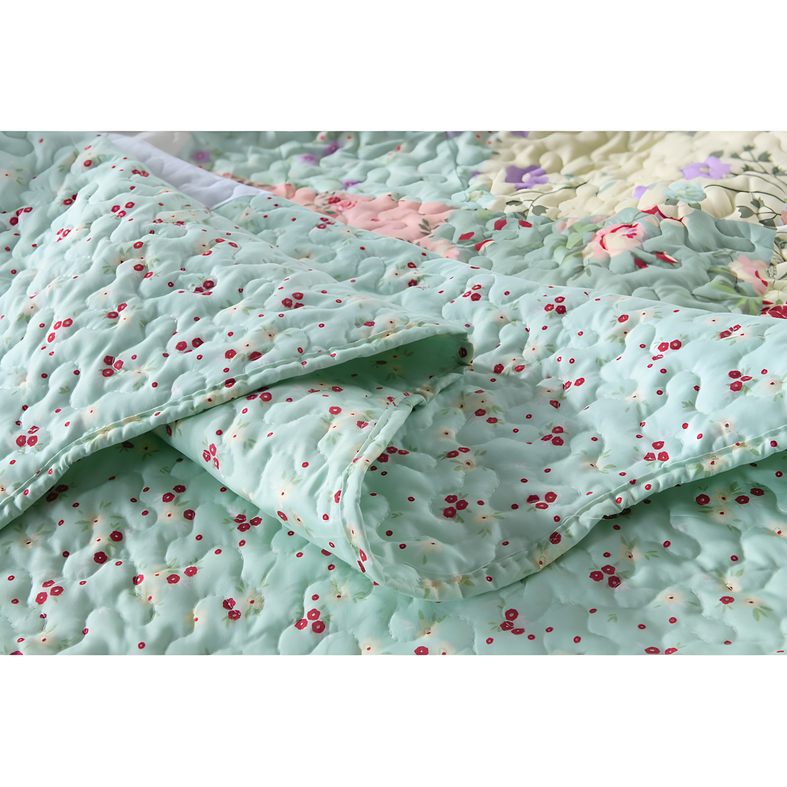 MarCielo Floral Quilt Set