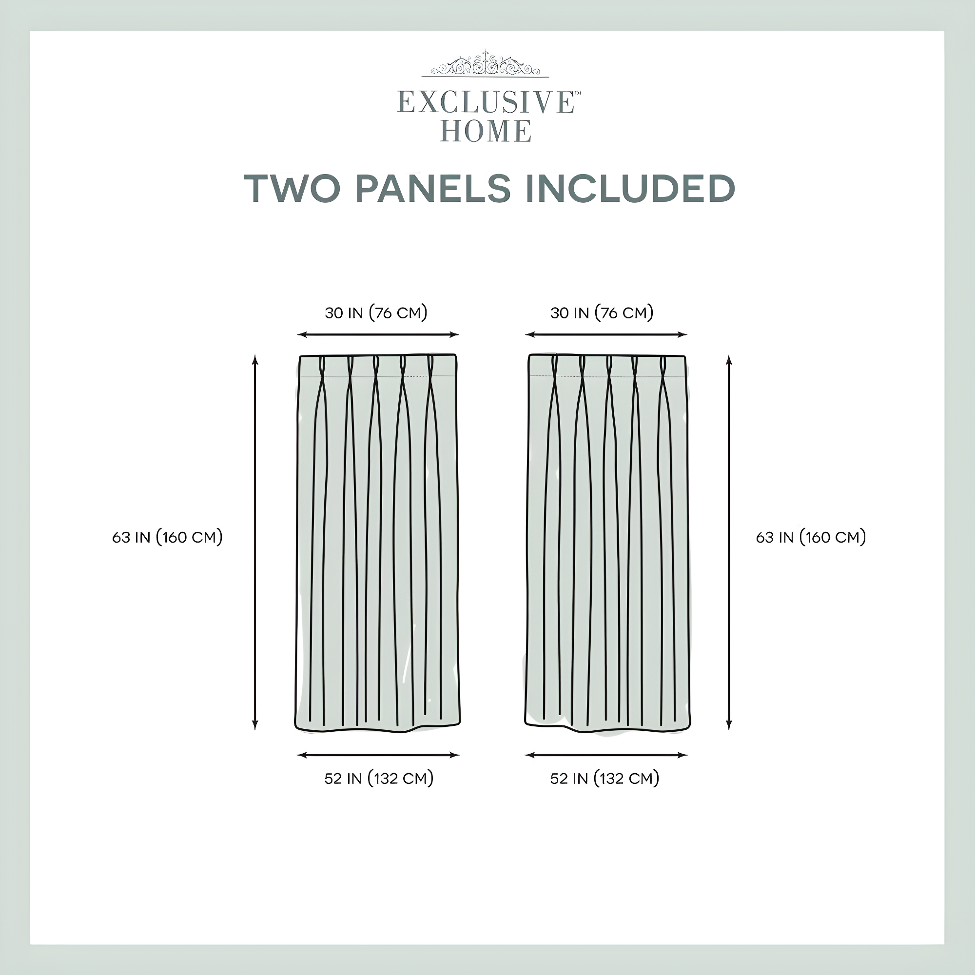 Exclusive Home Sateen Twill Woven Room Darkening Blackout Pinch Pleat/Hidden Tab Top Curtain Panel Pair, 63" Length, Silver