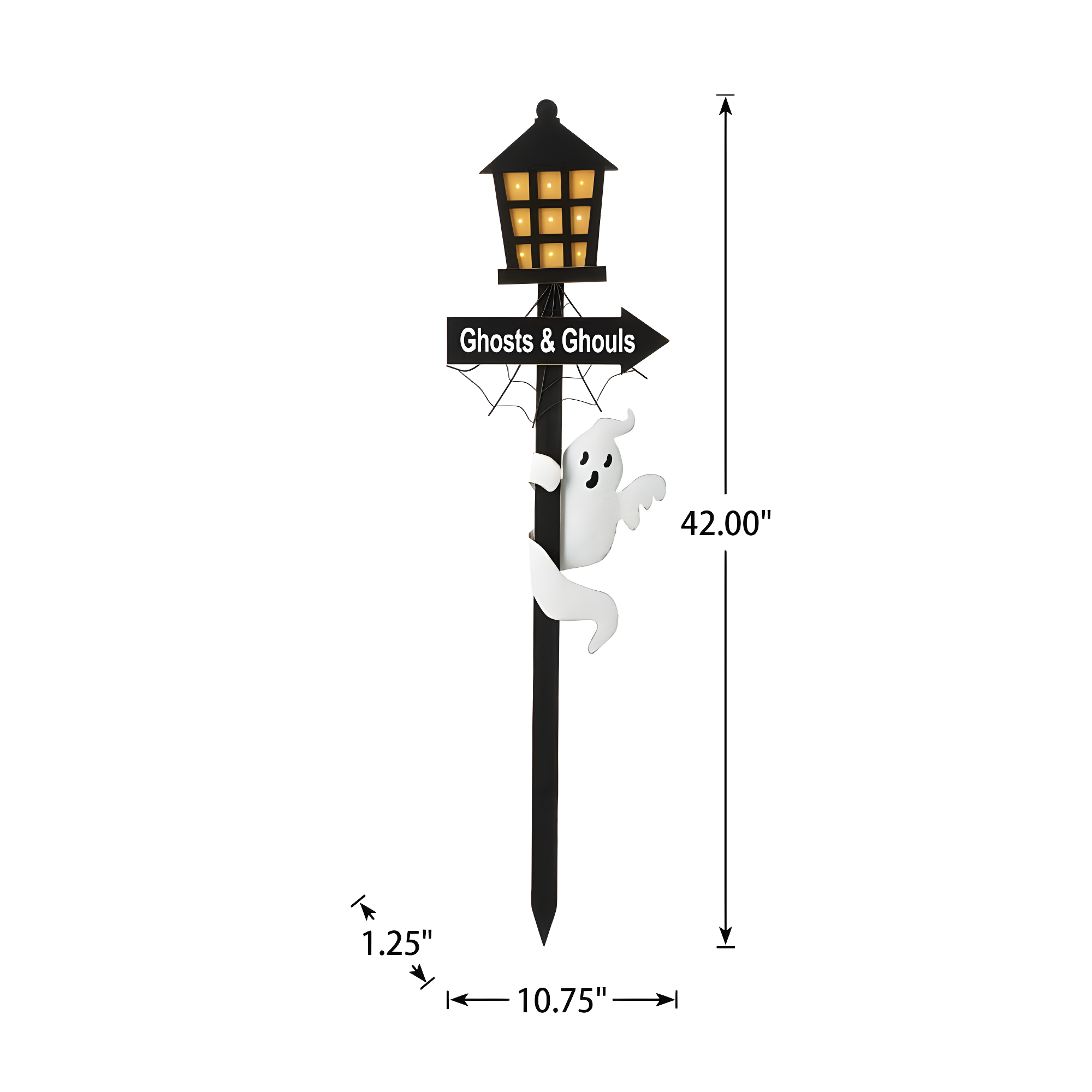 Jetlink Crafts LED Lighted Halloween Haunted House Yard Stake