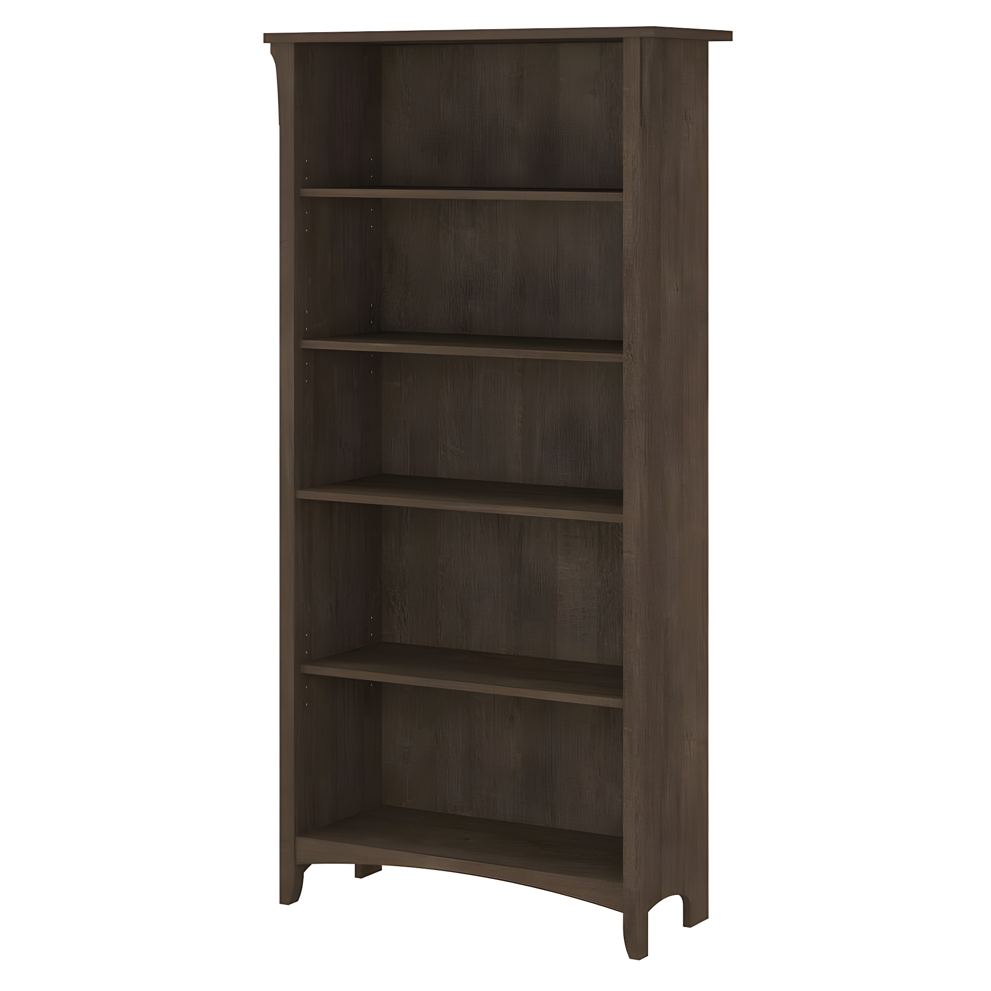 Khadesha 5 Shelf 63" Standard Bookcase