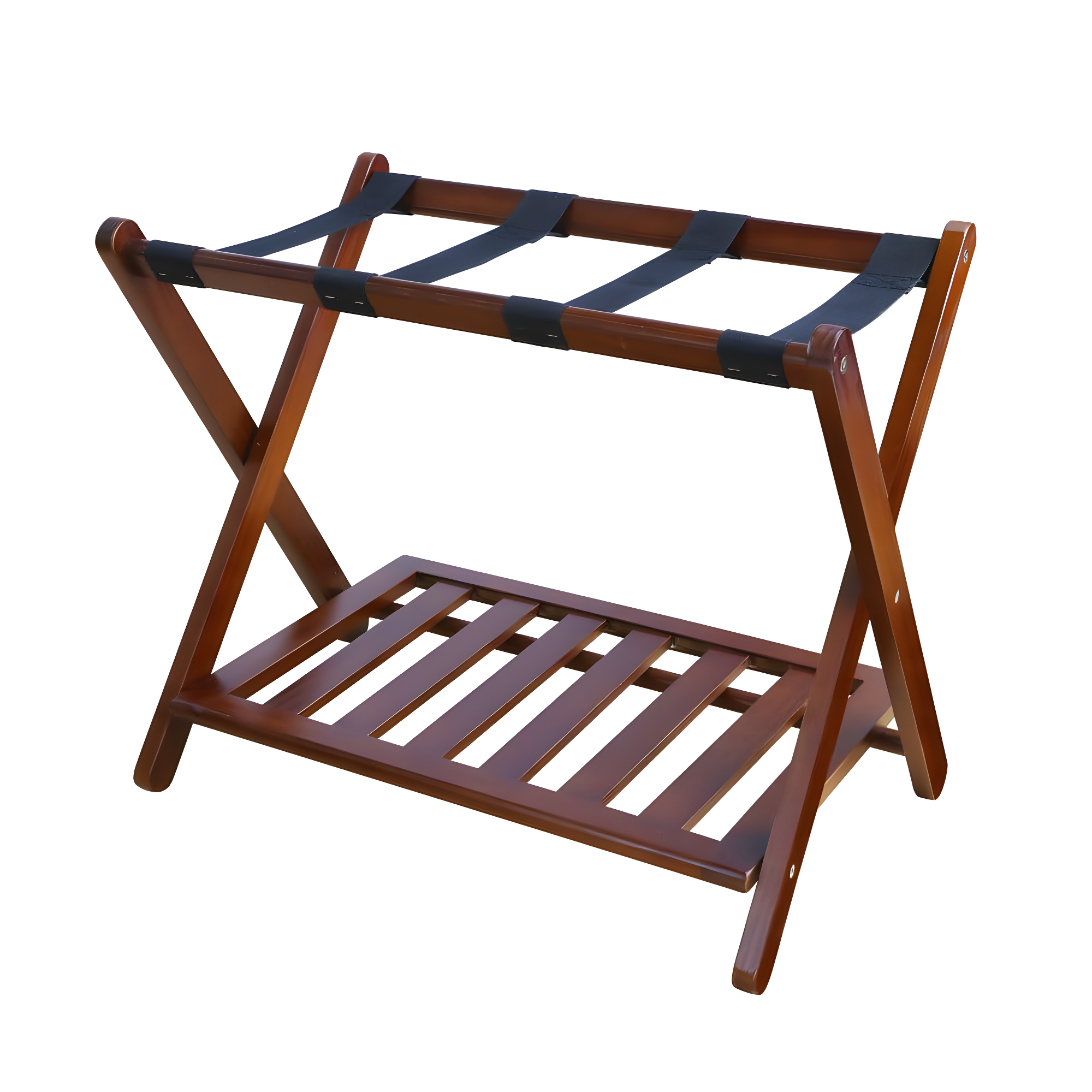 WRIWON Luggage Rack, 26.75" Wide with Shelf