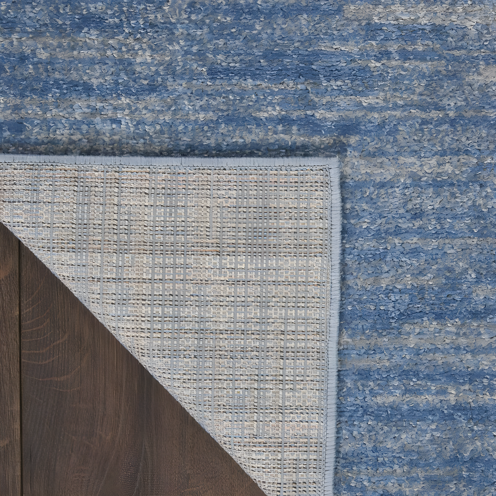 Nourison Nourison Essentials NRE01 Indoor/outdoor Area Rug - Blue/Grey 2'2" x 10'