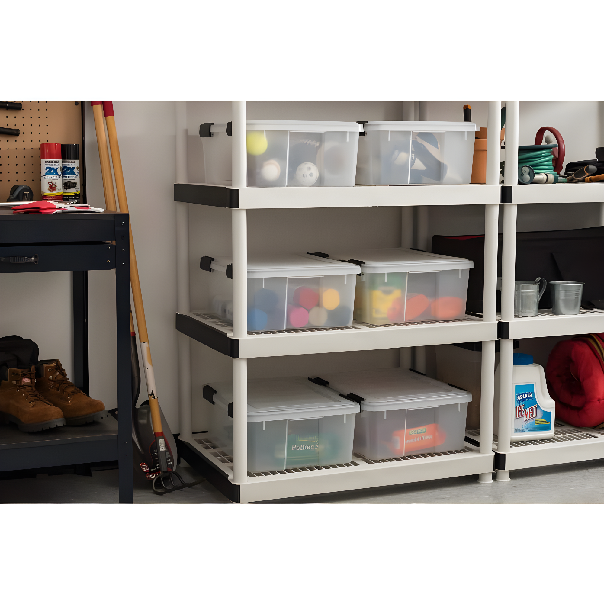 IRIS USA, Inc. 6.5 Qt./2 Gal. Weatherproof Storage Tote