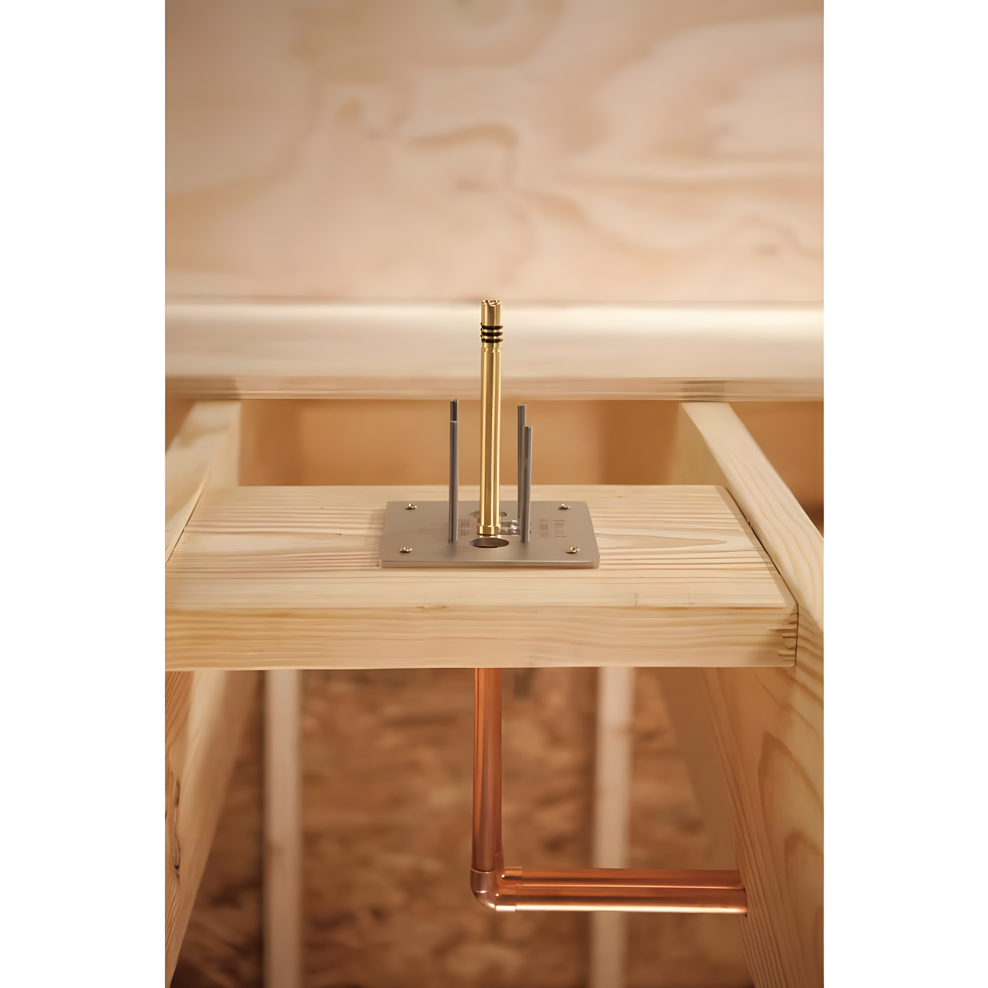 Trinsic Bathroom Floor Mount Tub Rough-In Valve Filler