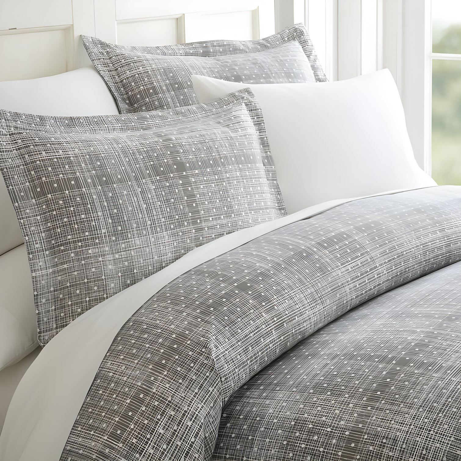 Becky Cameron Simply Soft Polka Dot Duvet Cover Set