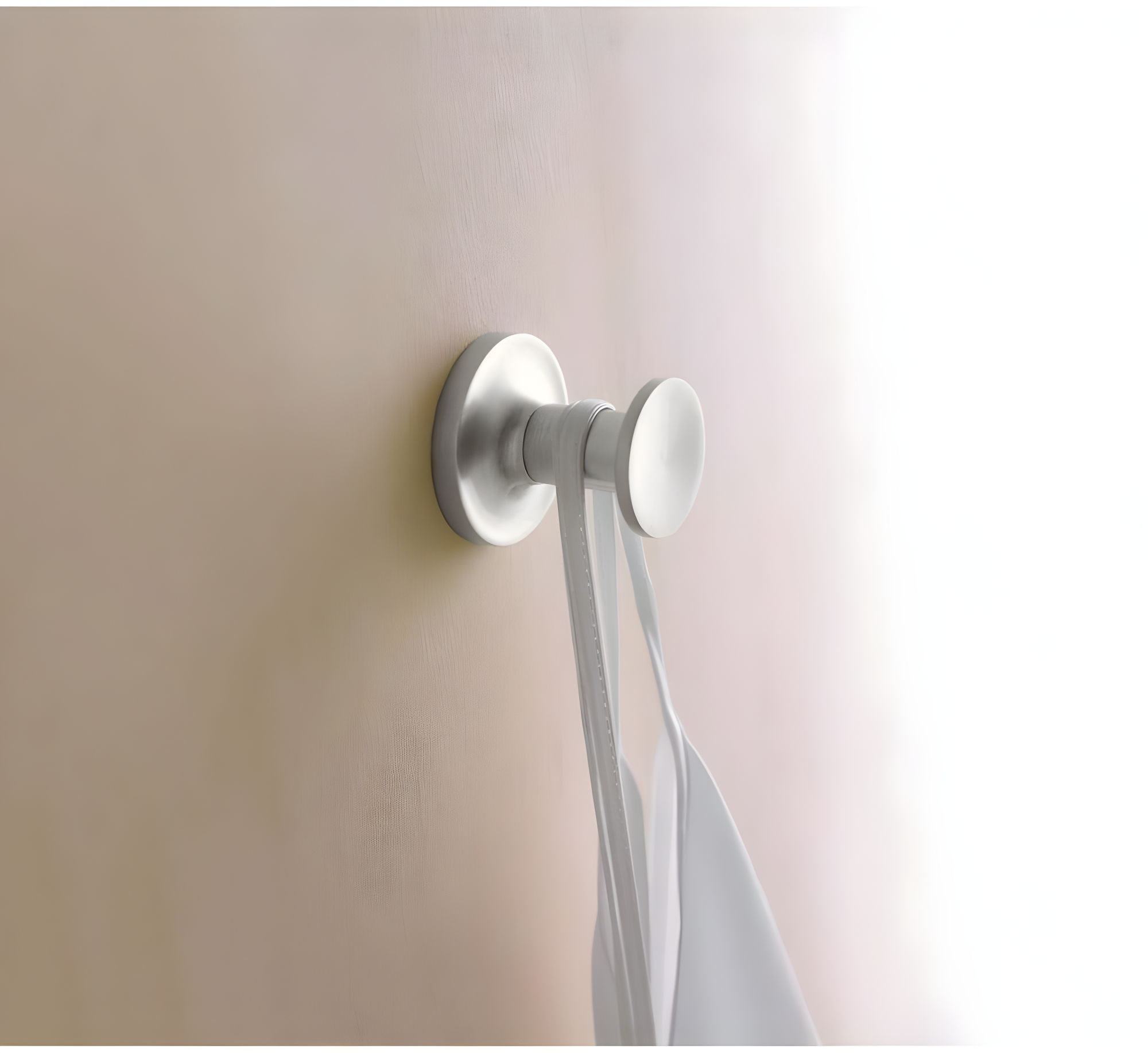 Purist® Wall Mounted Round Bathroom Robe Hook, Towel Hook, Clothing Hook